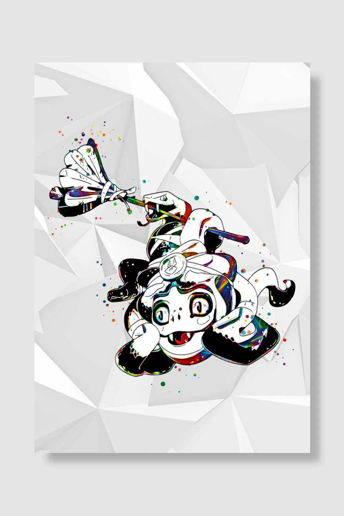 Dusa Oyun Poster Çerçevesiz Yüksek Kalite Oyun Afiş Duvar Poster