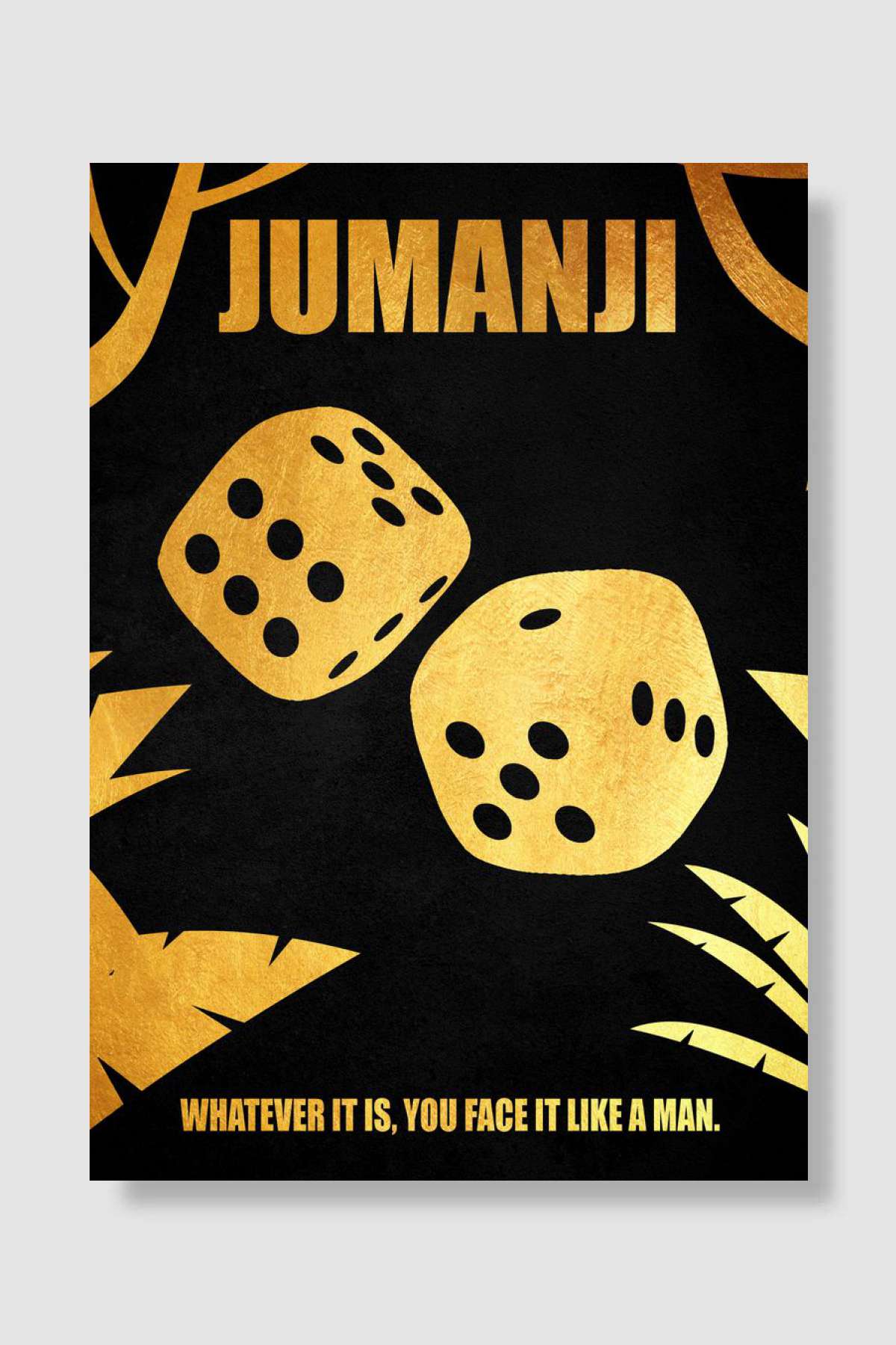 Jumanji Oyun Poster Çerçevesiz Yüksek Kalite Oyun Afiş Duvar Poster - En İyi Fiyatlarla