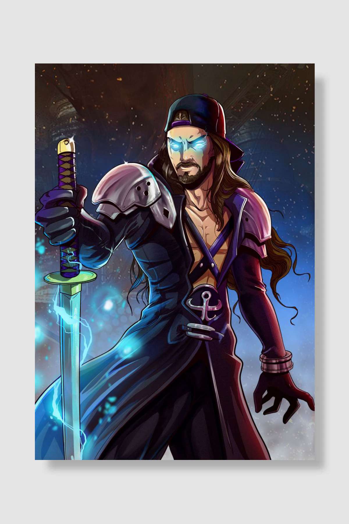 Maxyroth Oyun Poster Çerçevesiz Yüksek Kalite Oyun Afiş Duvar Poster