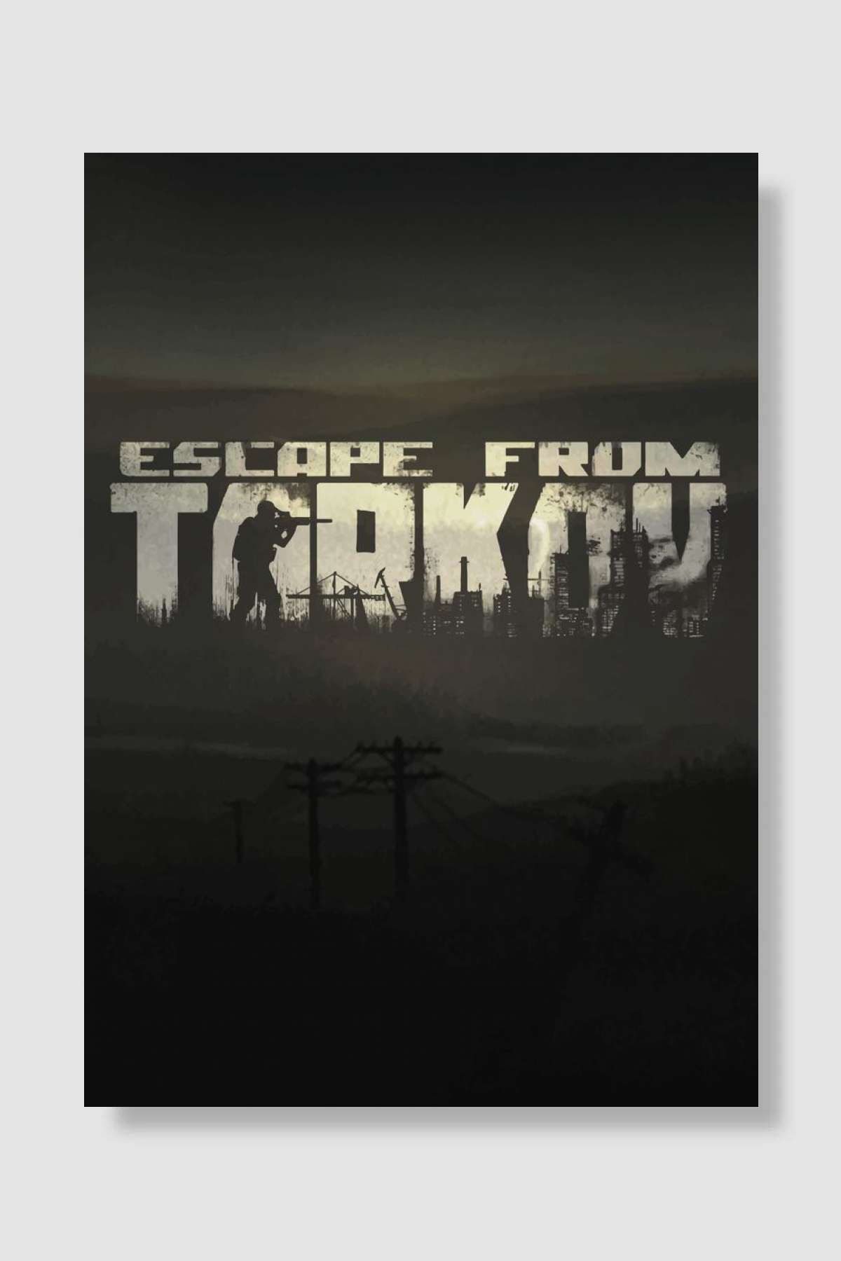 Escape From Tarkov Oyun Poster Çerçevesiz Yüksek Kalite Oyun Afiş Duvar Poster