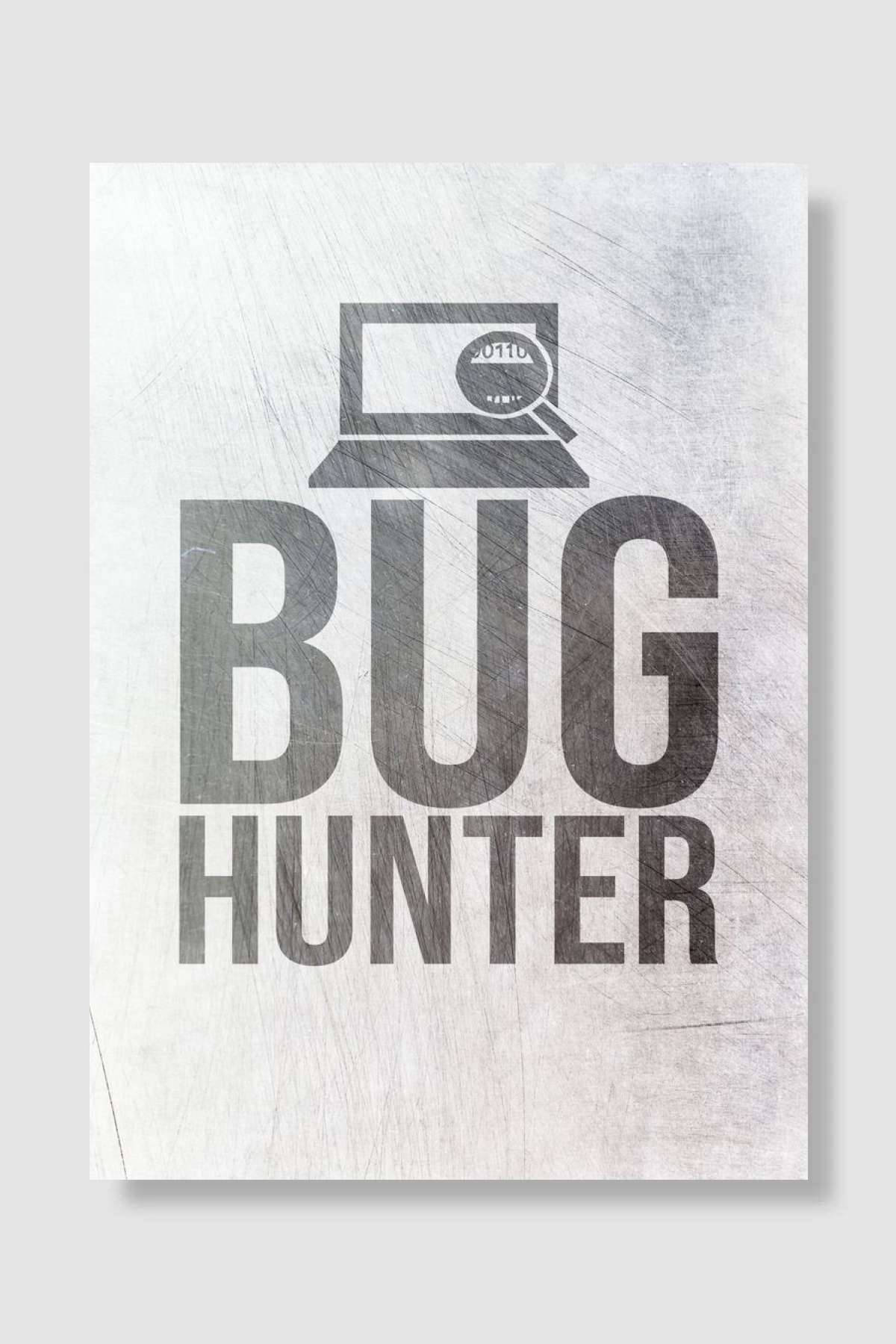 Bug Hunter Oyun Poster Çerçevesiz Yüksek Kalite Oyun Afiş Duvar Poster