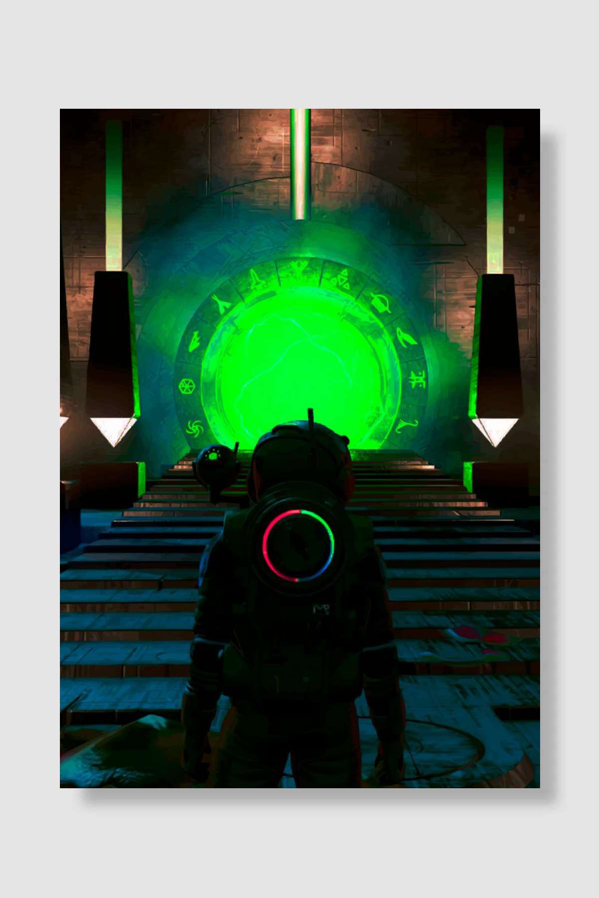 no mans sky Oyun Poster Çerçevesiz Yüksek Kalite Oyun Afiş Duvar Poster