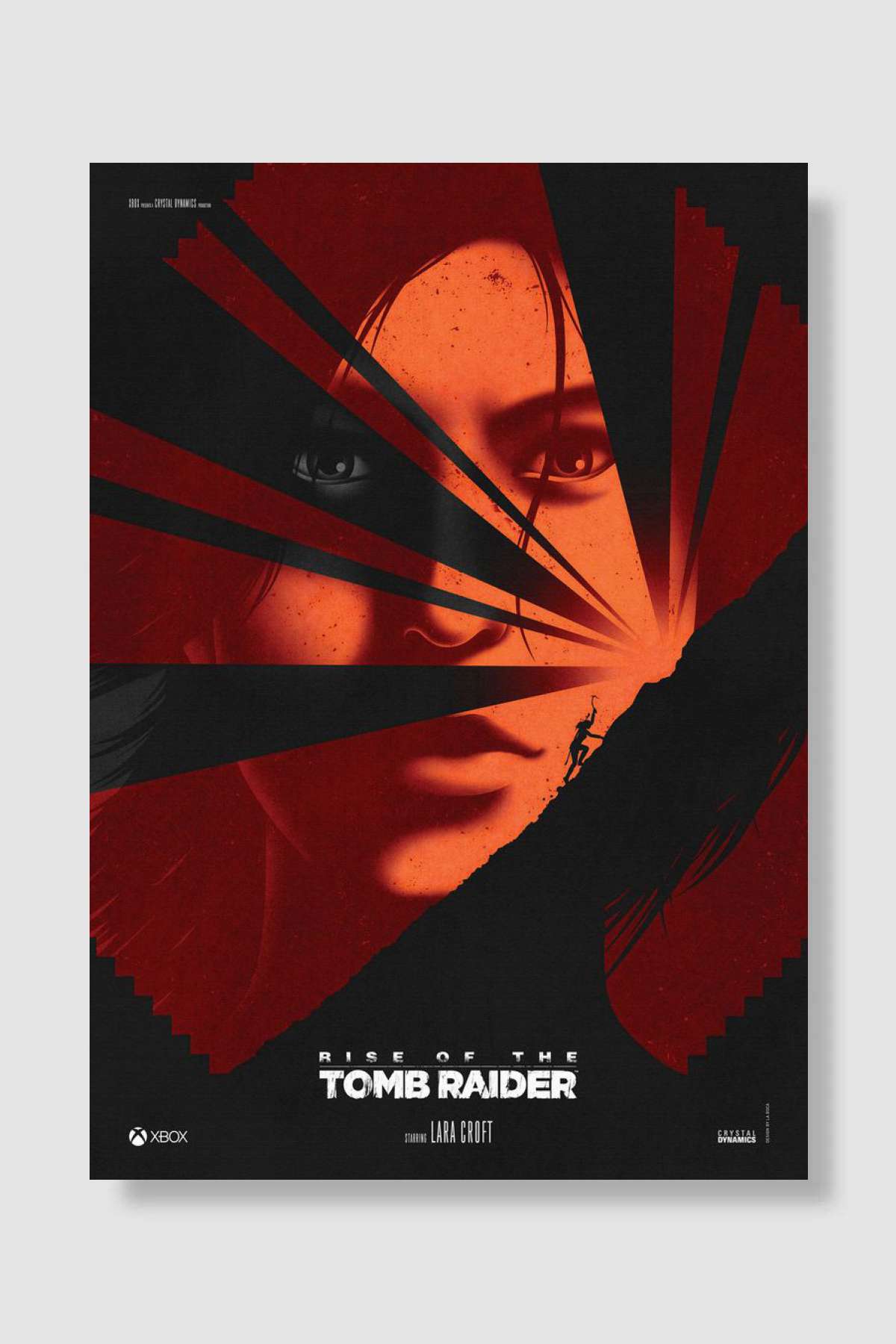 Tomb Raider Oyun Poster Çerçevesiz Yüksek Kalite Oyun Afiş Duvar Poster - En İyi Fiyatlarla