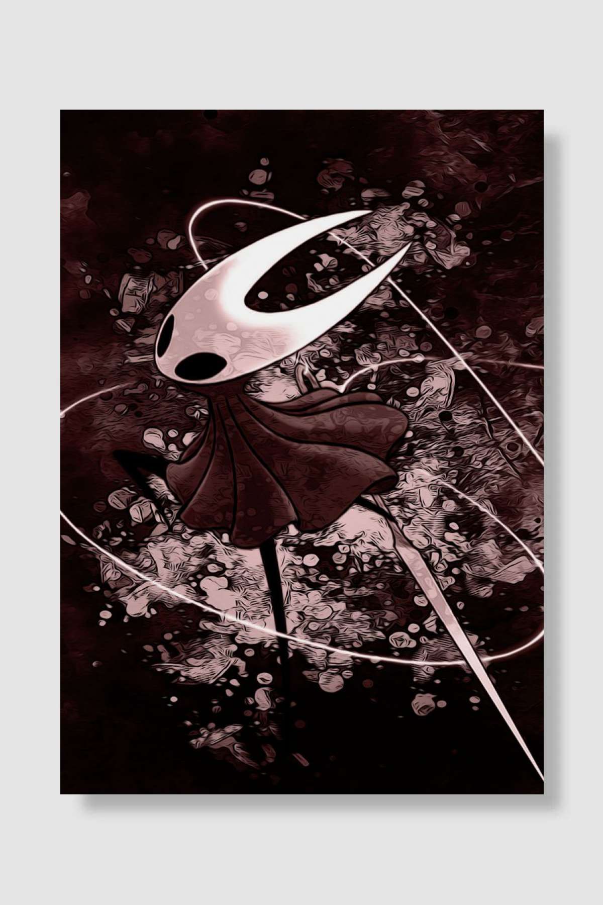 Hollow Grunge 3 Oyun Poster Çerçevesiz Yüksek Kalite Oyun Afiş Duvar Poster