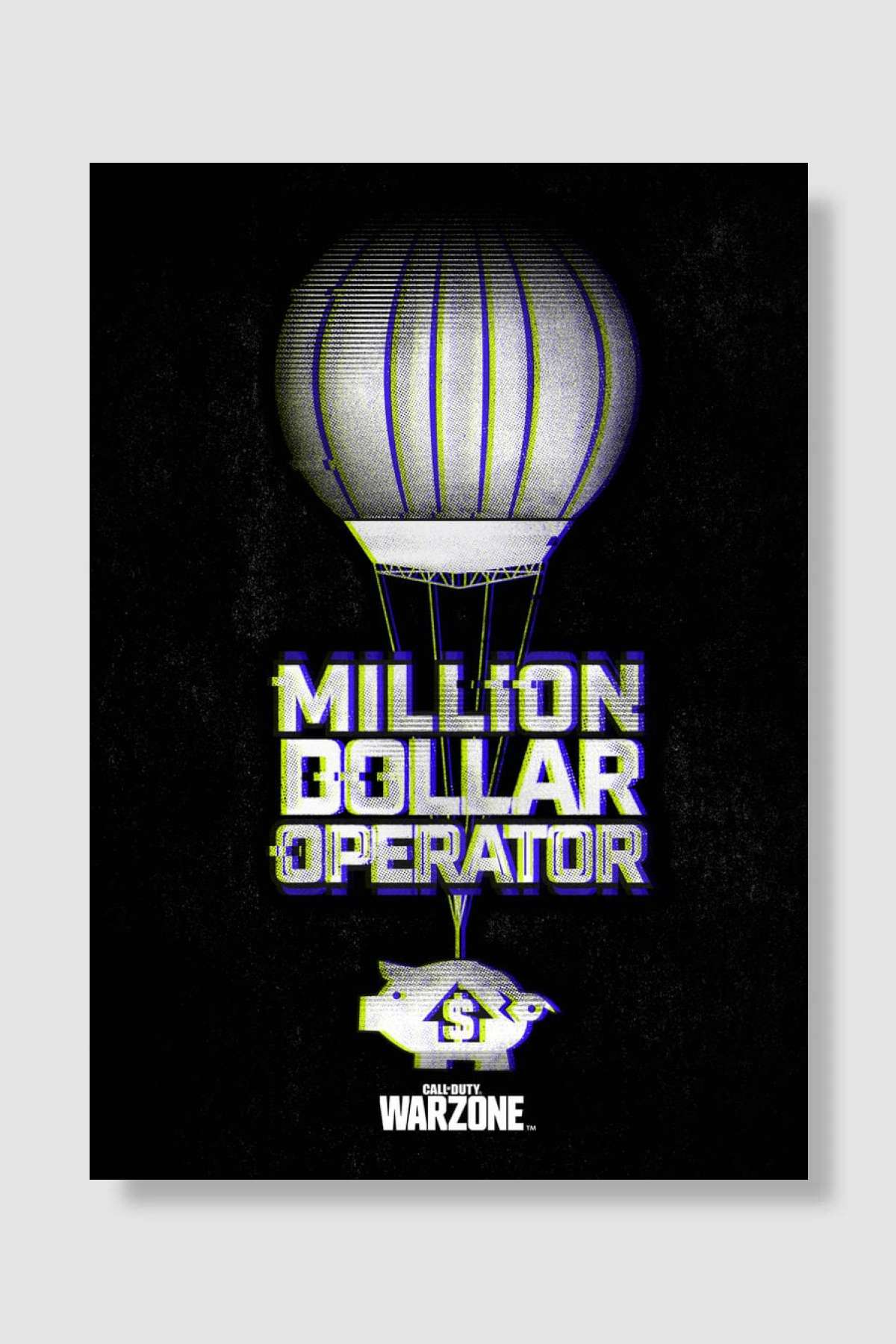 Million Dollar Operator Oyun Poster Çerçevesiz Yüksek Kalite Oyun Afiş Duvar Poster