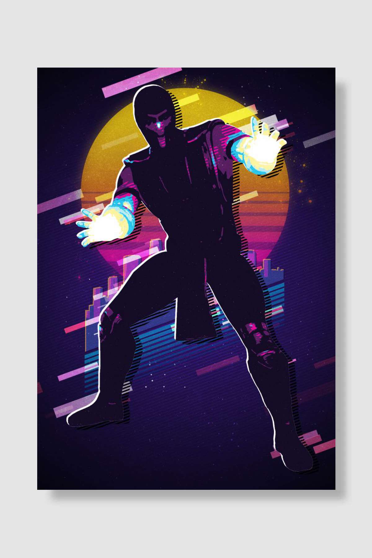 fighting game Oyun Poster Çerçevesiz Yüksek Kalite Oyun Afiş Duvar Poster