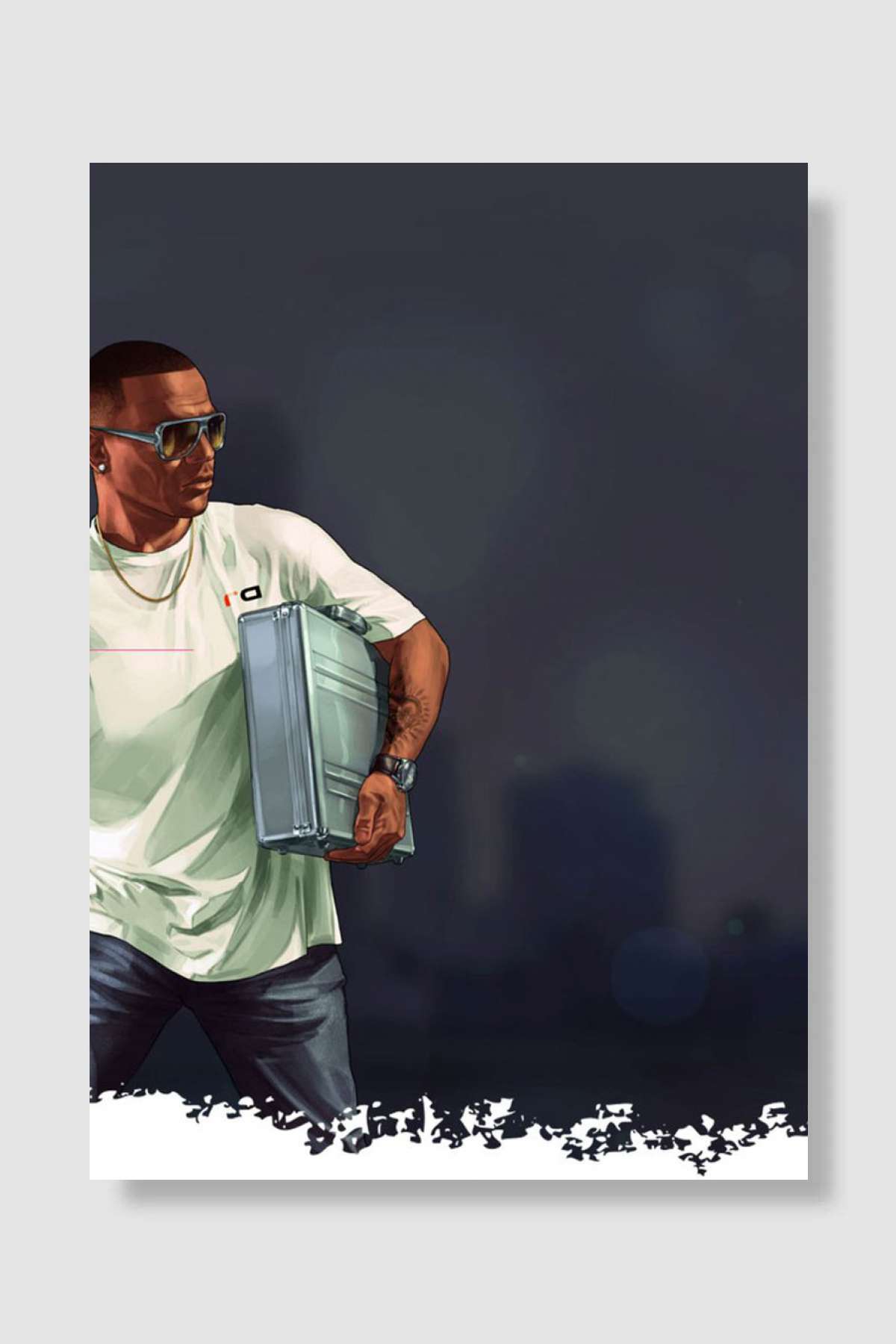 Black Business Oyun Poster Çerçevesiz Yüksek Kalite Oyun Afiş Duvar Poster