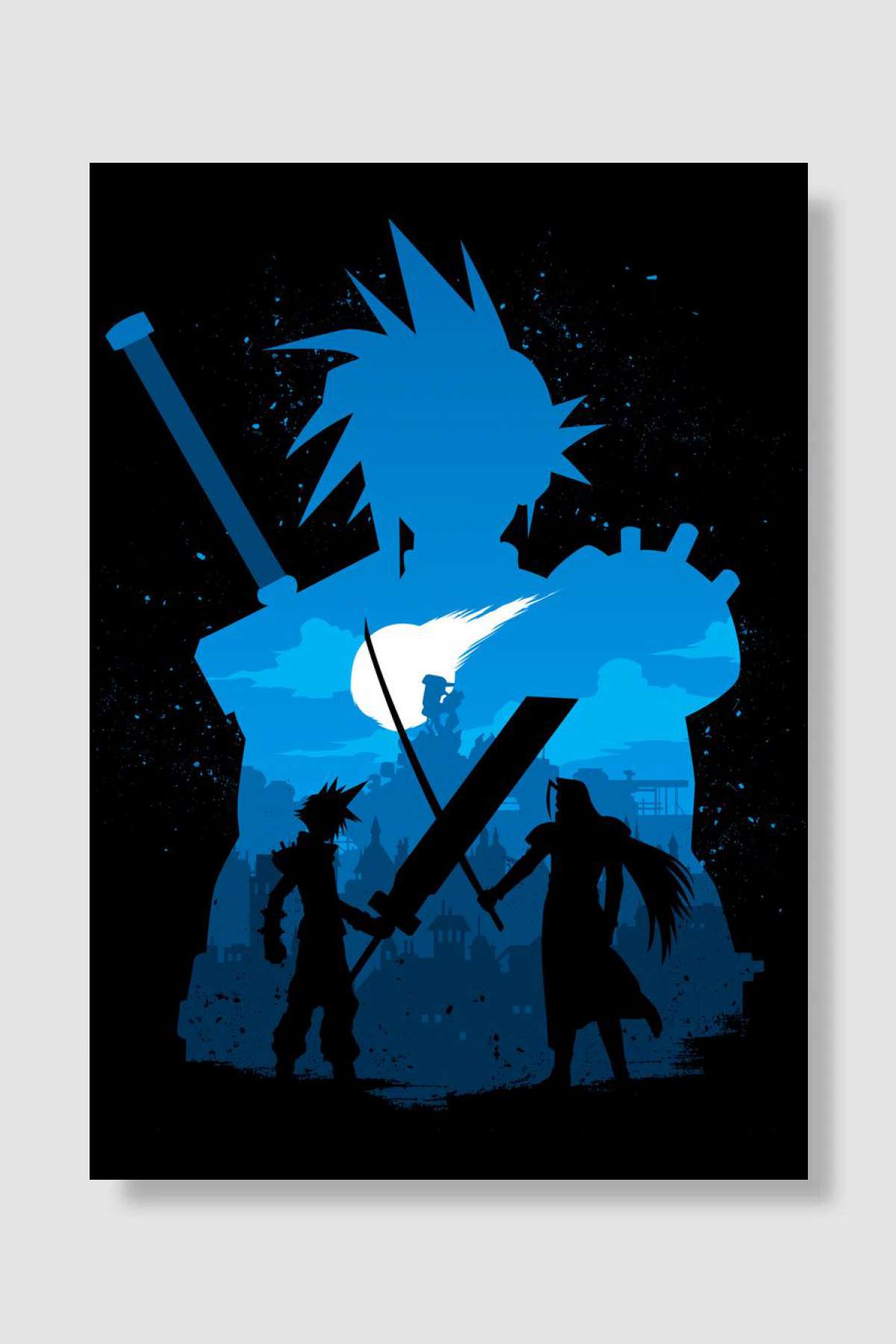 FInal battle Oyun Poster Çerçevesiz Yüksek Kalite Oyun Afiş Duvar Poster