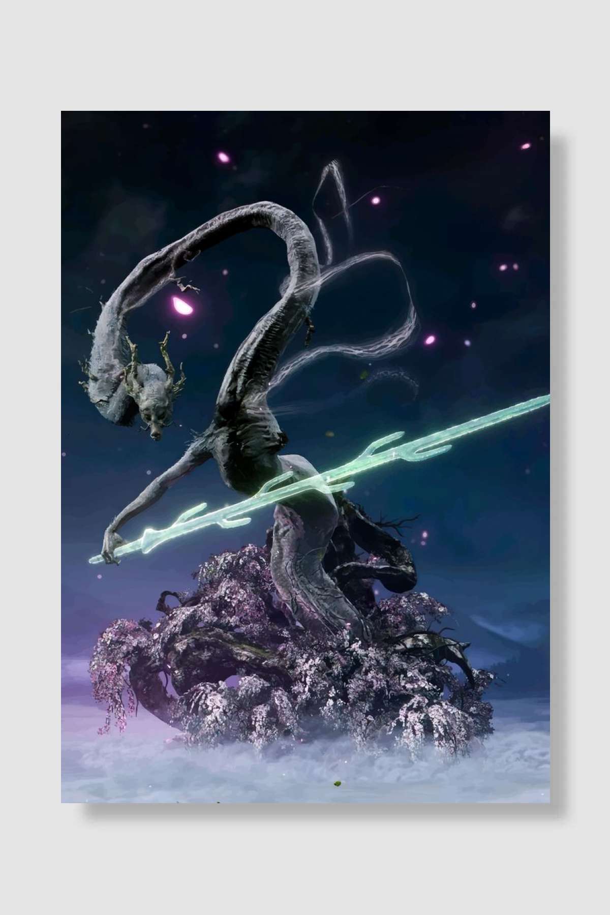 sekiro Oyun Poster Çerçevesiz Yüksek Kalite Oyun Afiş Duvar Poster - En İyi Fiyatlarla