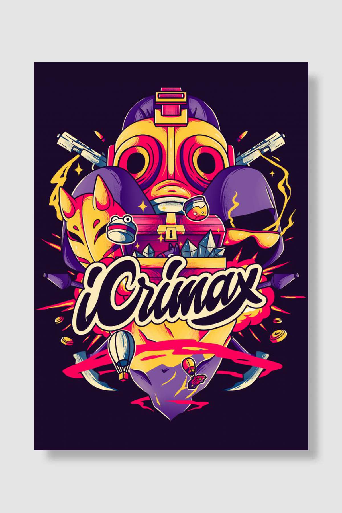 iCrimax Oyun Poster Çerçevesiz Yüksek Kalite Oyun Afiş Duvar Poster - En İyi Fiyatlarla