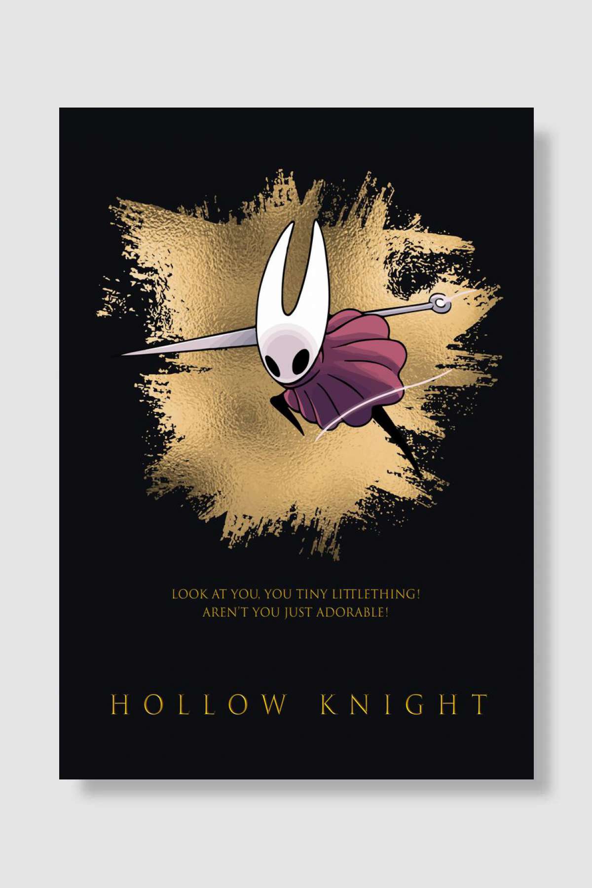 Hollow Knight Oyun Poster Çerçevesiz Yüksek Kalite Oyun Afiş Duvar Poster