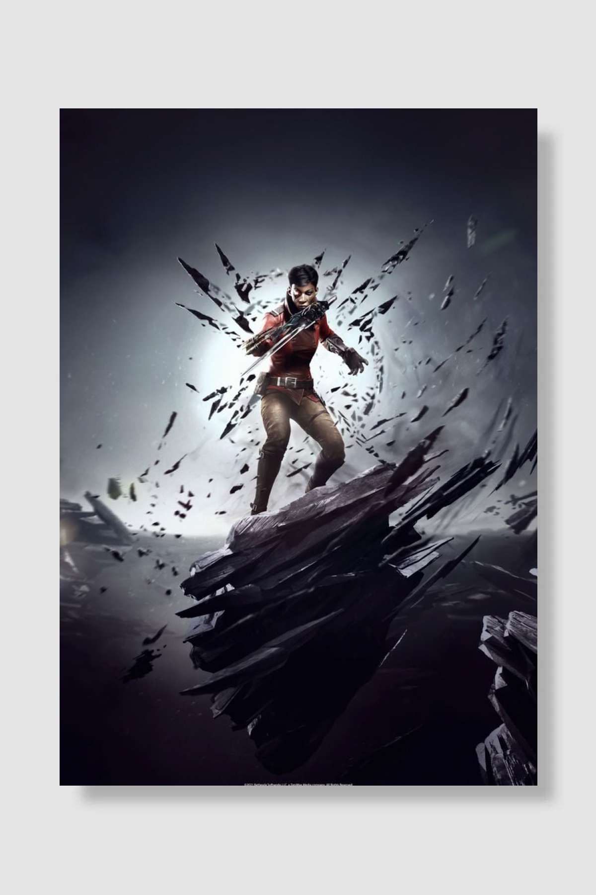 Billie Lurk Oyun Poster Çerçevesiz Yüksek Kalite Oyun Afiş Duvar Poster