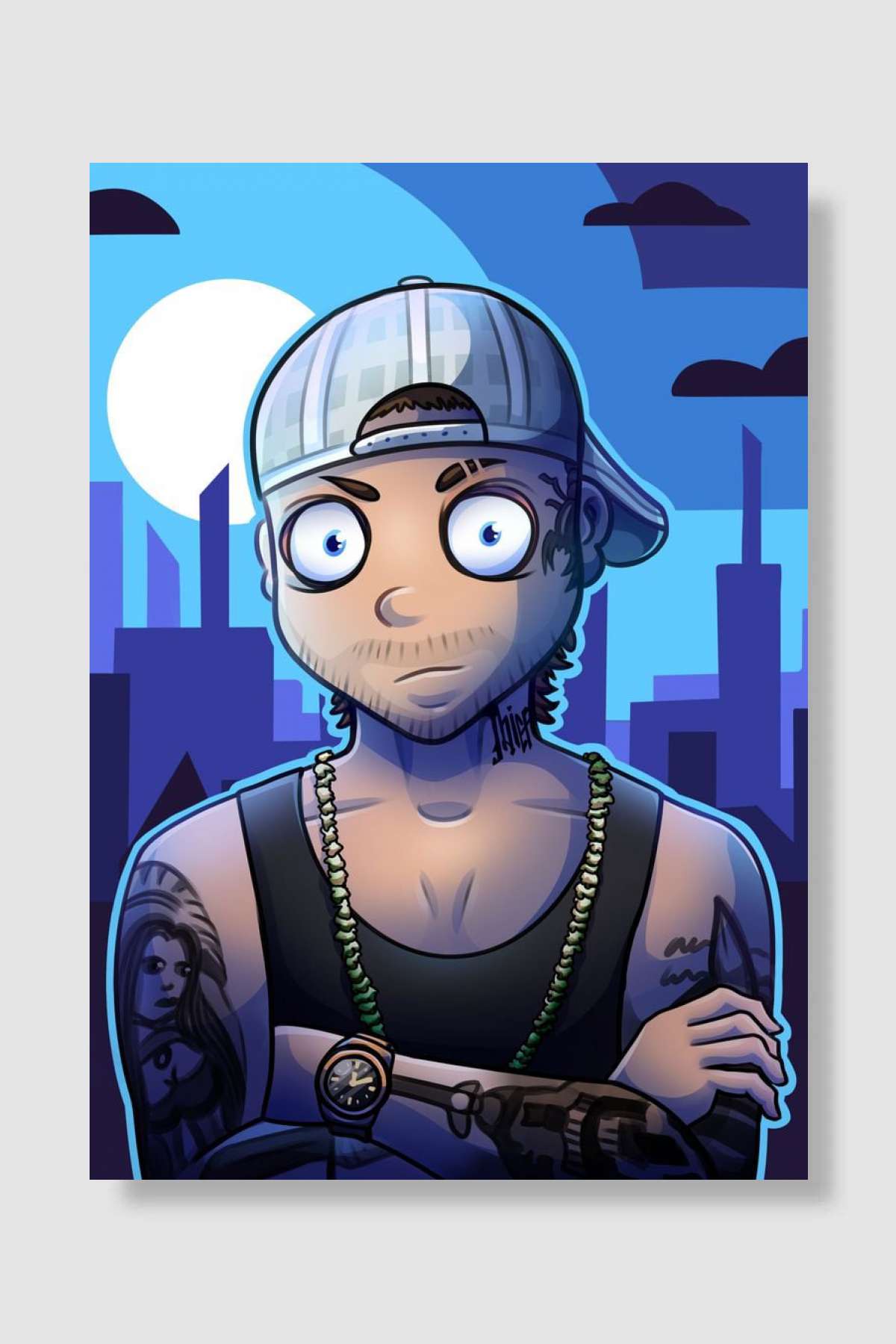 Casper McKee Oyun Poster Çerçevesiz Yüksek Kalite Oyun Afiş Duvar Poster