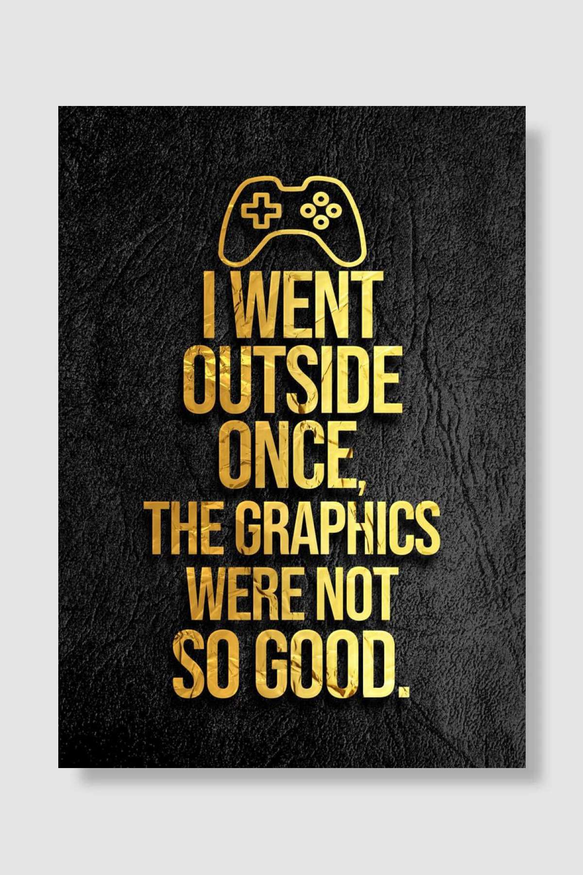 Gaming gamer quotes quote Oyun Poster Çerçevesiz Yüksek Kalite Oyun Afiş Duvar Poster