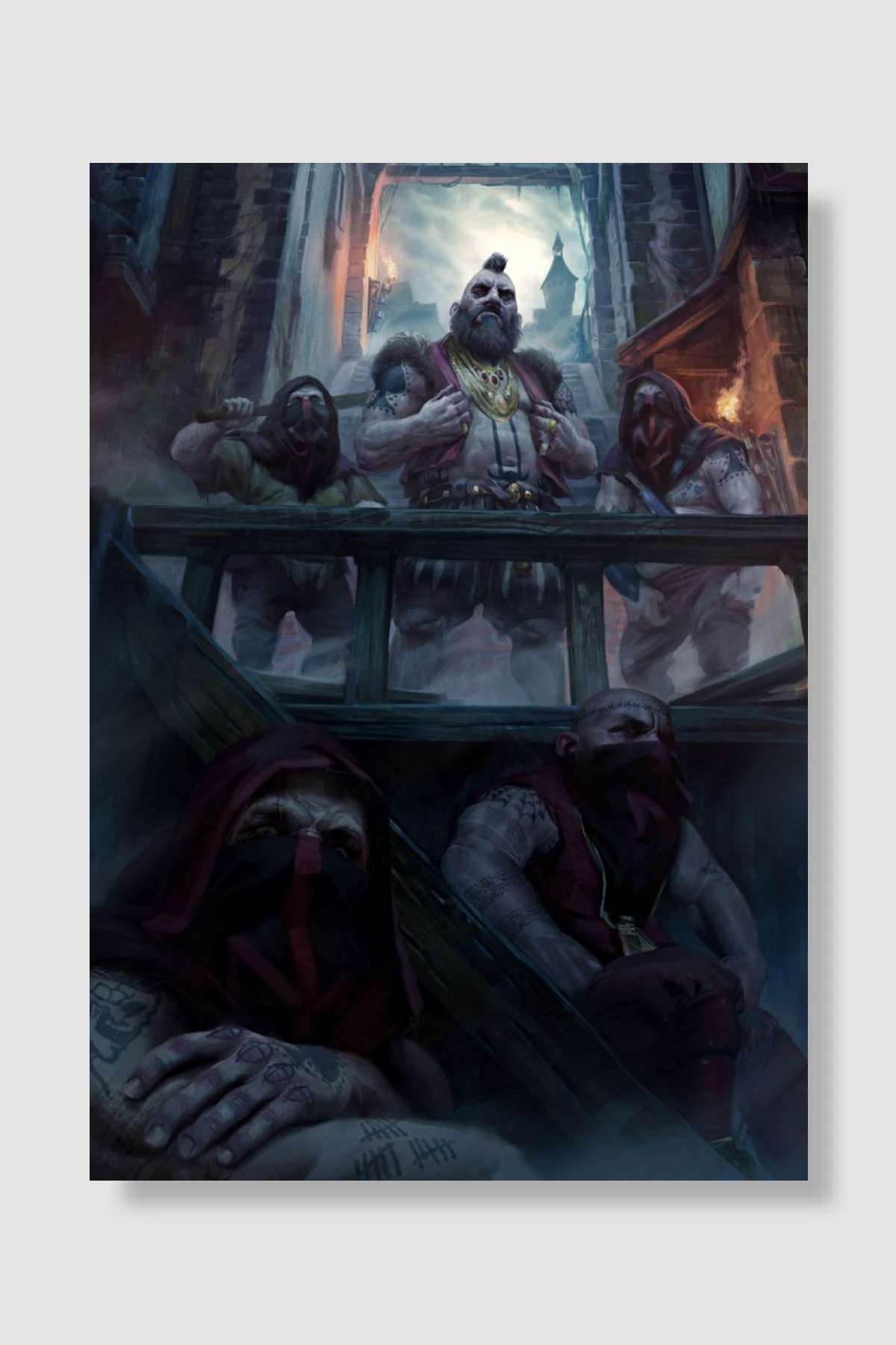 Cleaver Oyun Poster Çerçevesiz Yüksek Kalite Oyun Afiş Duvar Poster