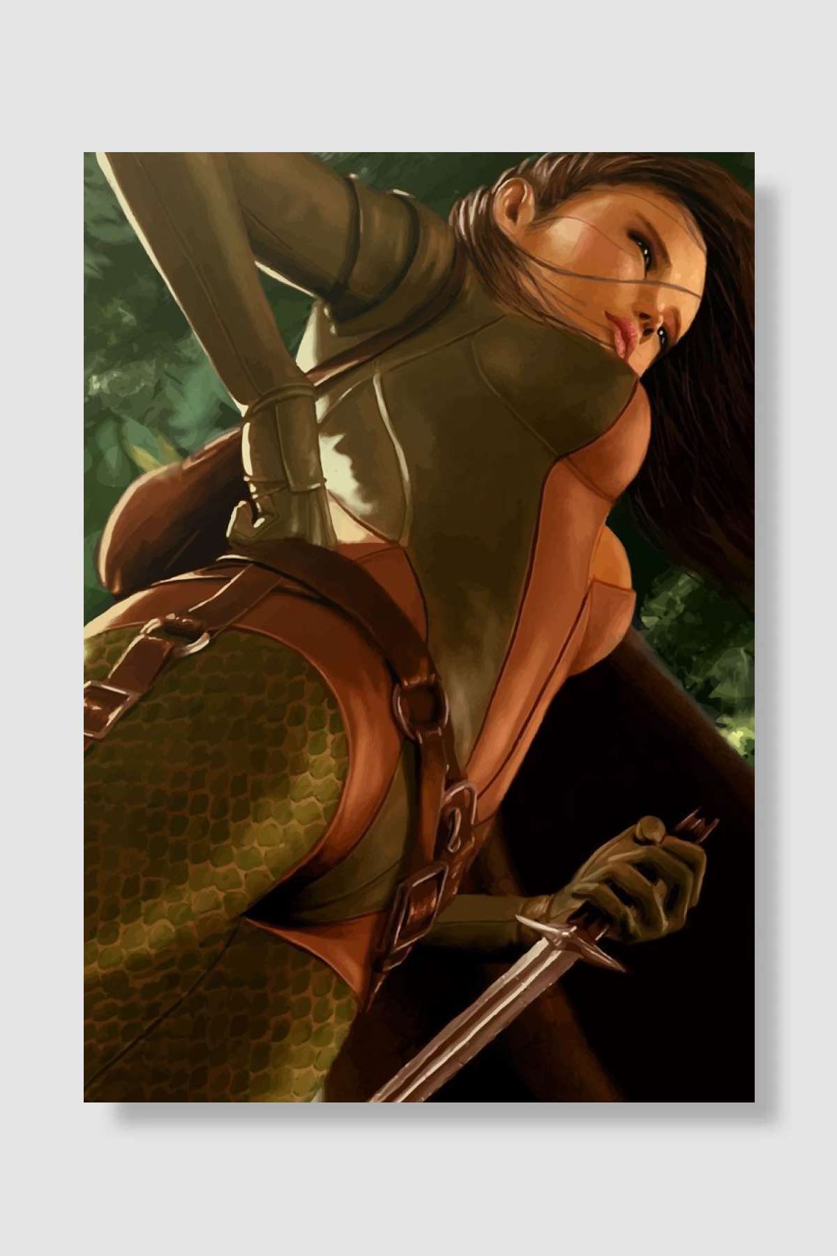 Tomb Raider Lara Croft Oyun Poster Çerçevesiz Yüksek Kalite Oyun Afiş Duvar Poster - En İyi Fiyatlarla