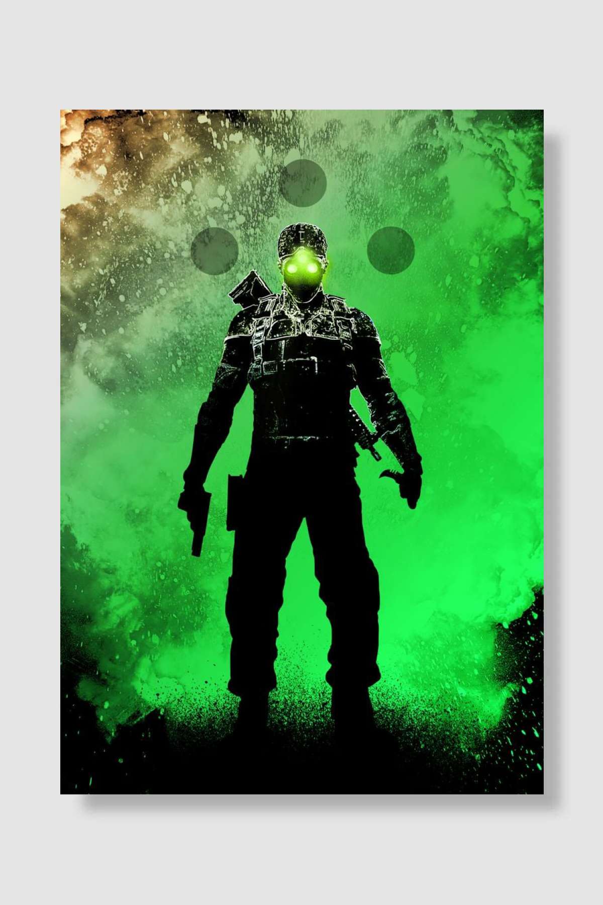 Top Secret Agent Soul Oyun Poster Çerçevesiz Yüksek Kalite Oyun Afiş Duvar Poster