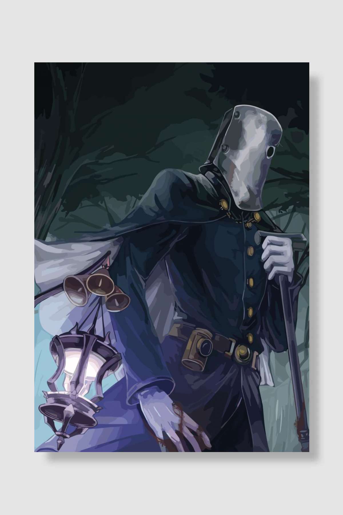 Bloodborne Game Oyun Poster Çerçevesiz Yüksek Kalite Oyun Afiş Duvar Poster