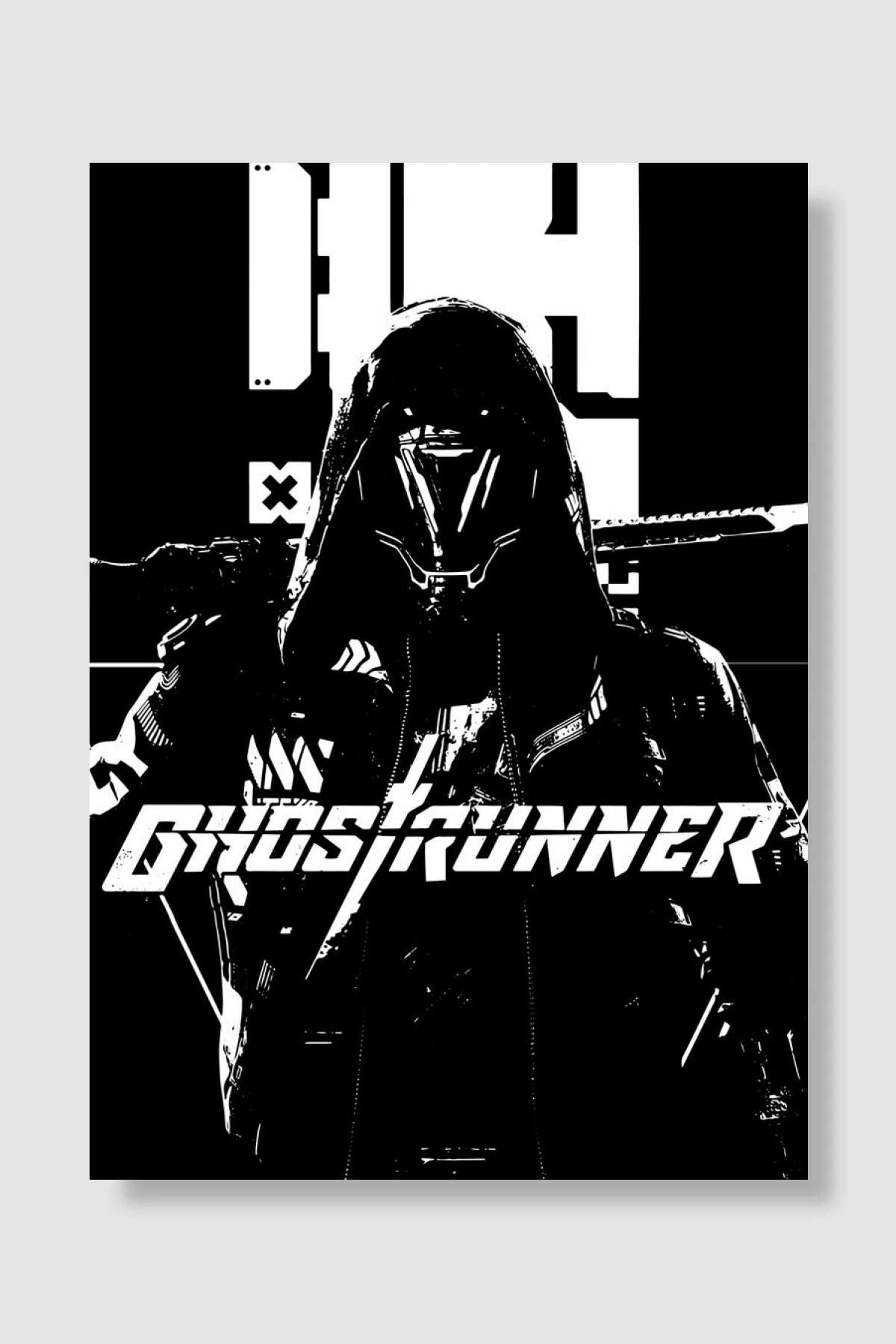 ghostrunner Oyun Poster Çerçevesiz Yüksek Kalite Oyun Afiş Duvar Poster - En İyi Fiyatlarla