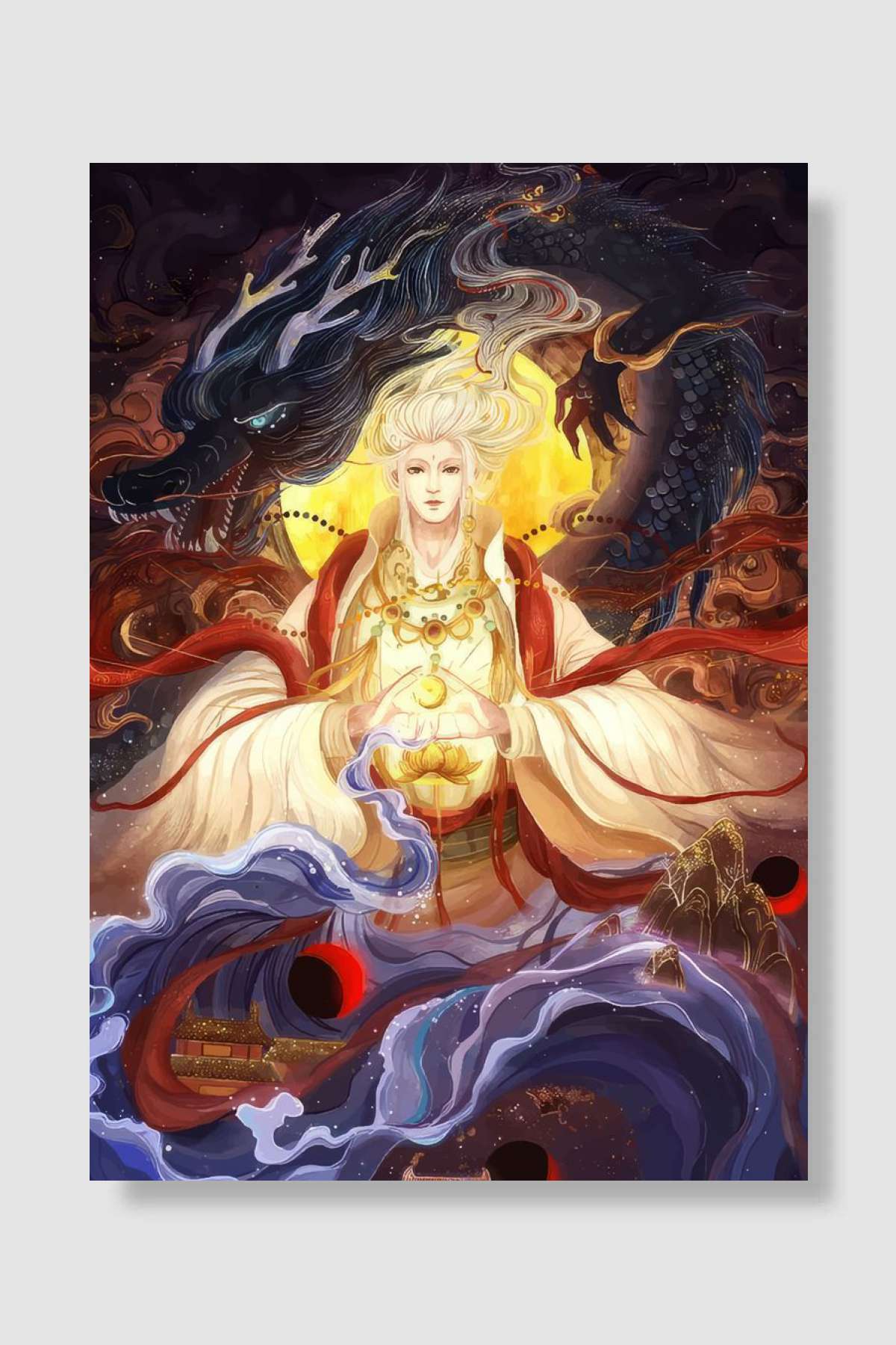 Black Myth Wukong Oyun Poster Çerçevesiz Yüksek Kalite Oyun Afiş Duvar Poster