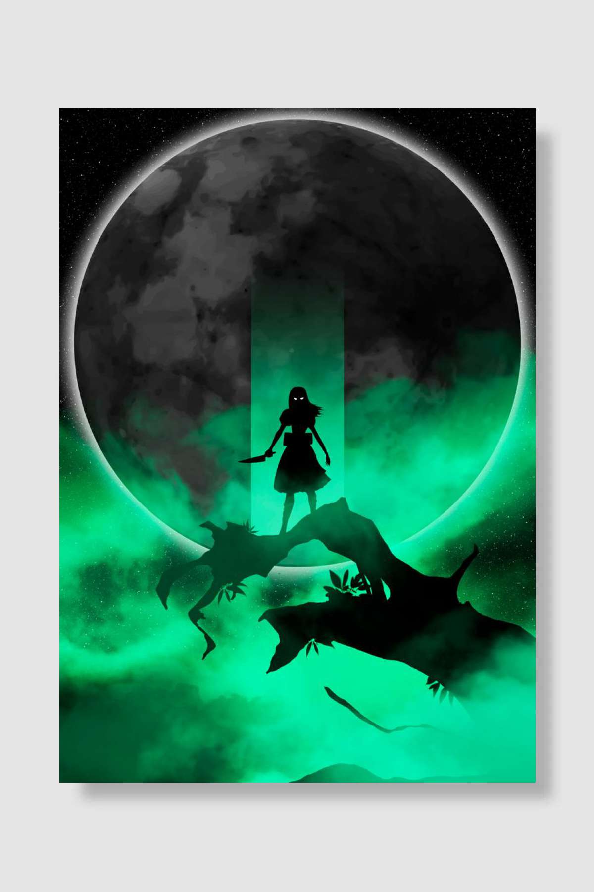Alice Madness Returns Oyun Poster Çerçevesiz Yüksek Kalite Oyun Afiş Duvar Poster - En İyi Fiyatlarla