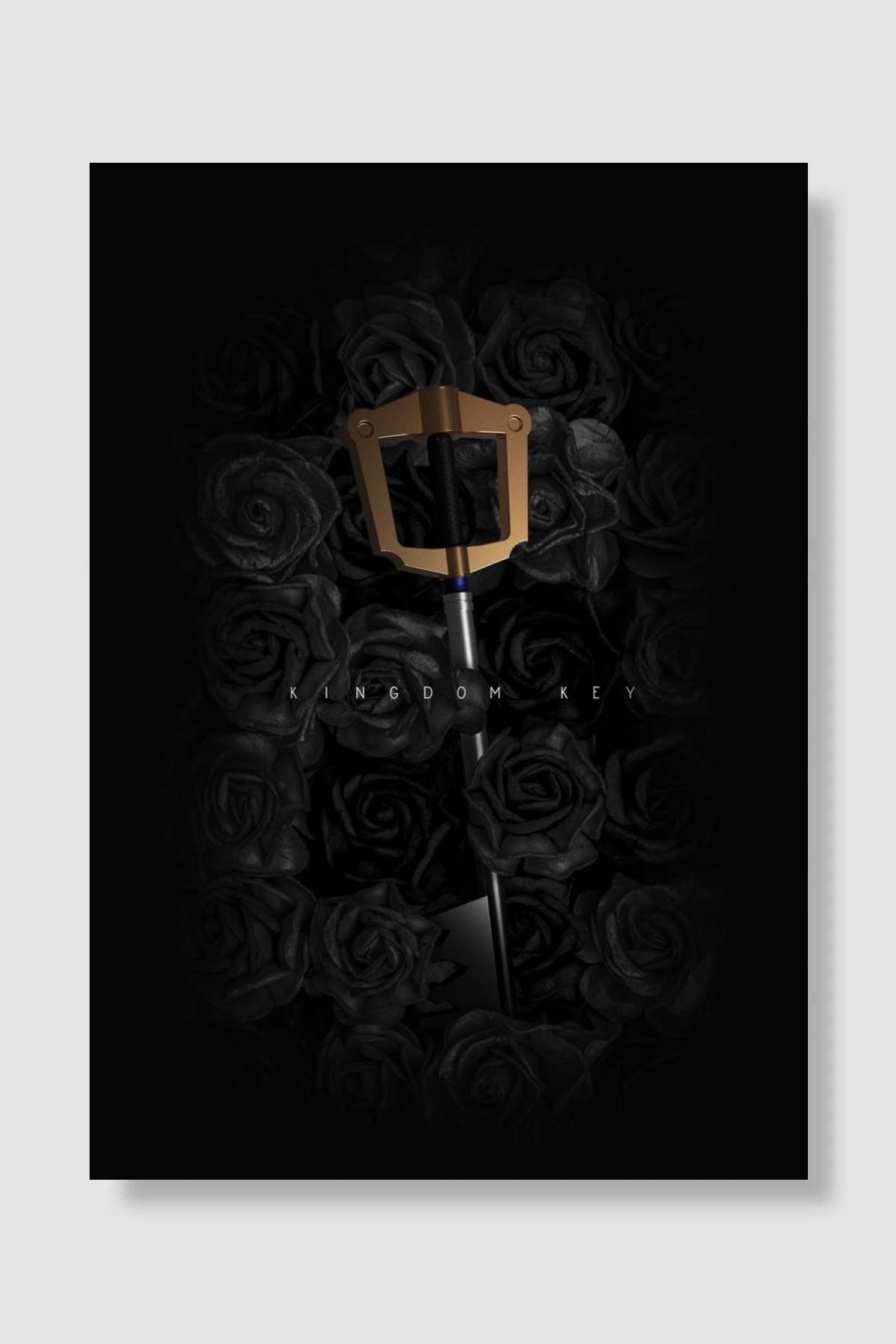 Kingdom Hearts Key Oyun Poster Çerçevesiz Yüksek Kalite Oyun Afiş Duvar Poster - En İyi Fiyatlarla