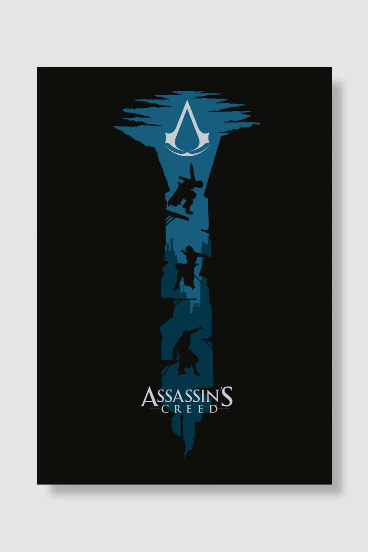 The Shadow Oyun Poster Çerçevesiz Yüksek Kalite Oyun Afiş Duvar Poster