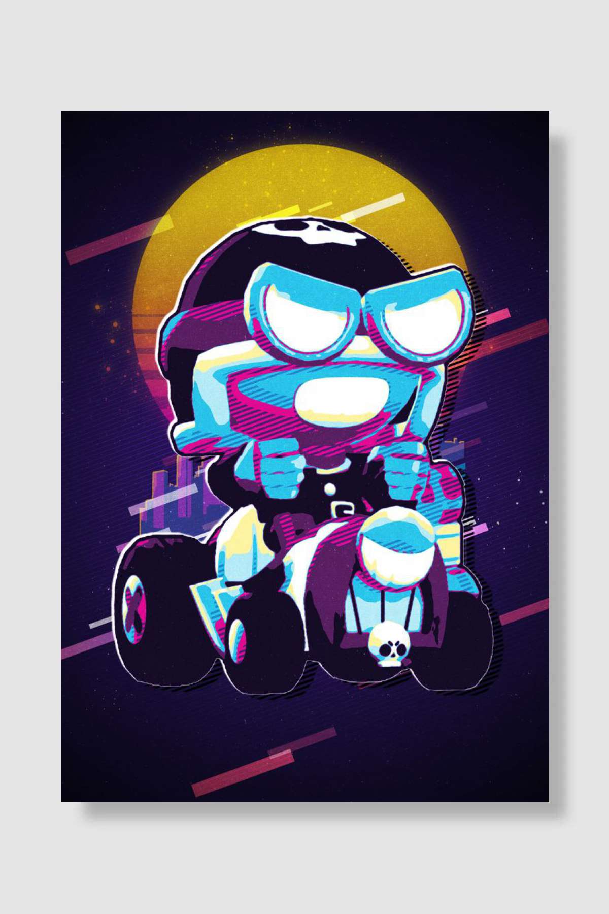 MOBA Multiplayer Online B Oyun Poster Çerçevesiz Yüksek Kalite Oyun Afiş Duvar Poster