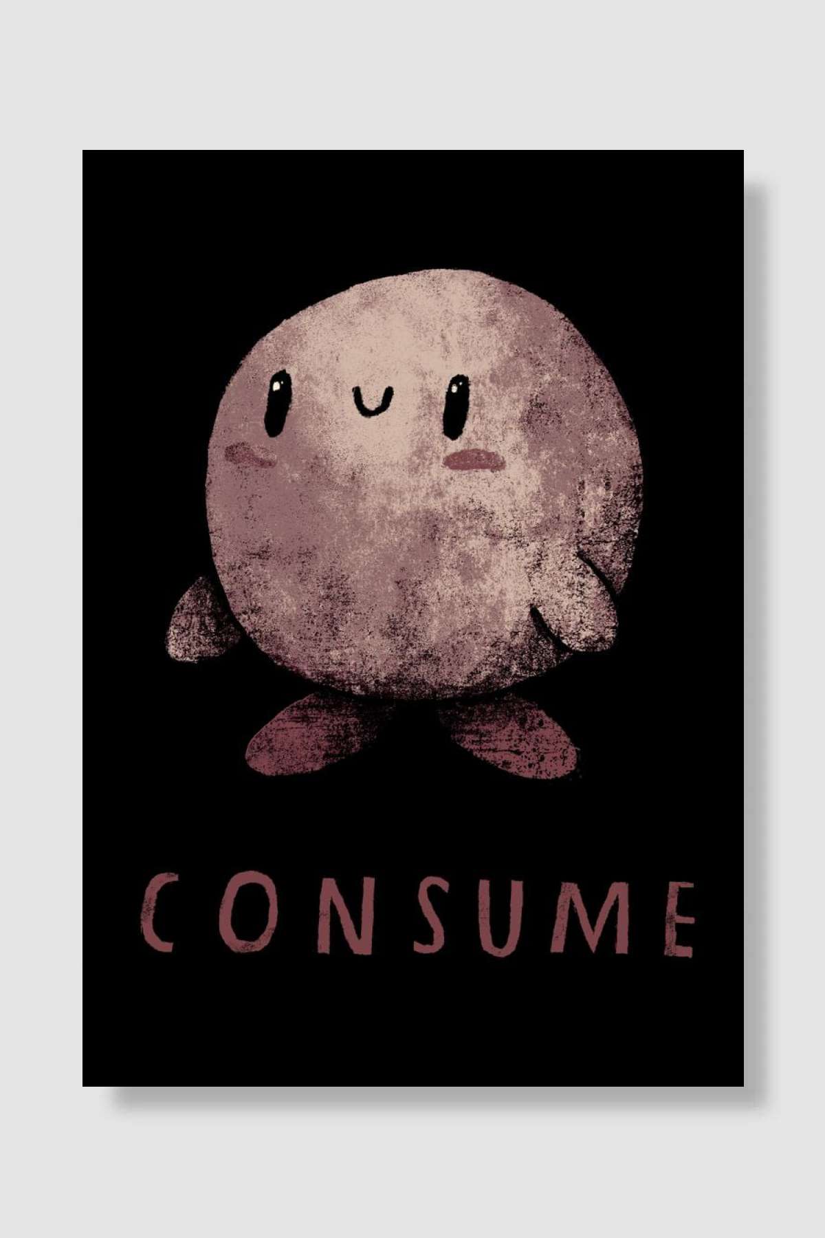 consume Oyun Poster Çerçevesiz Yüksek Kalite Oyun Afiş Duvar Poster