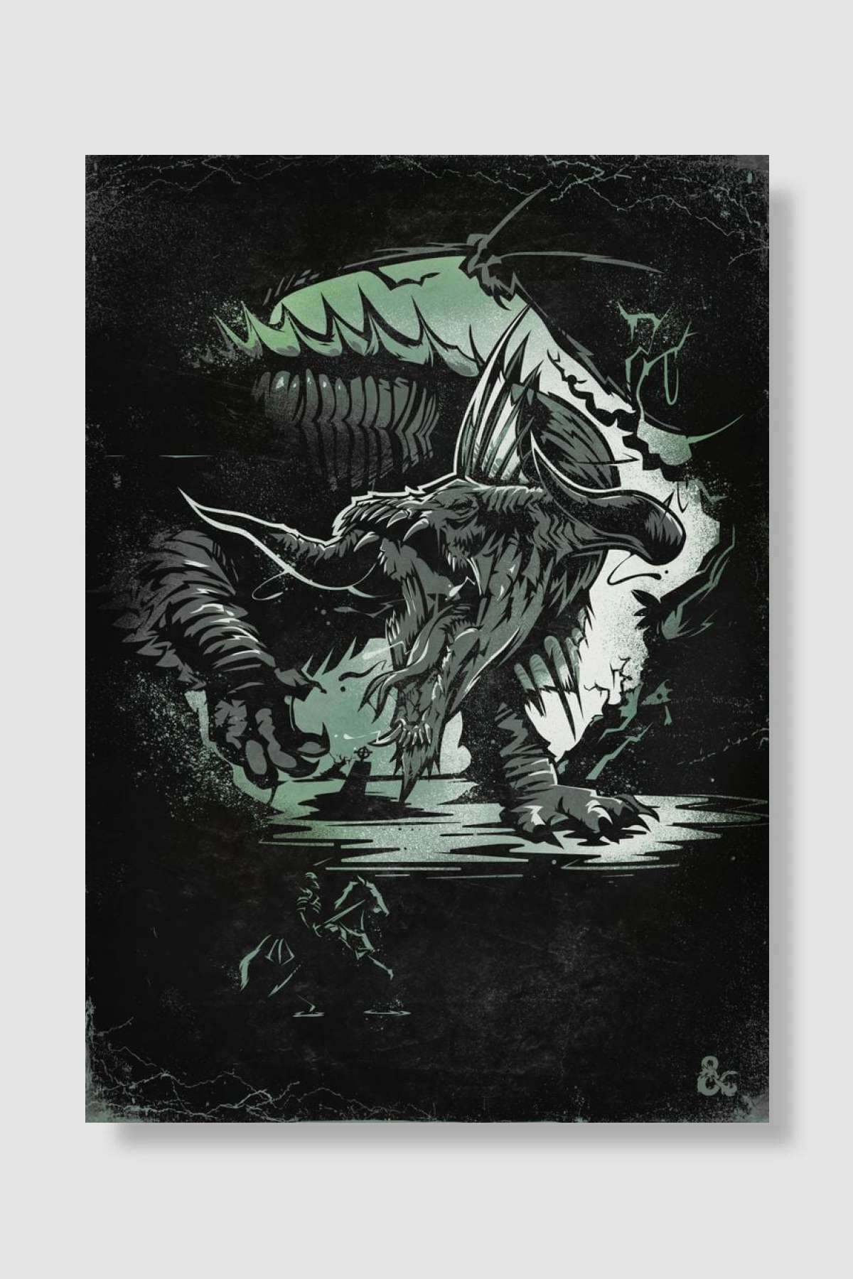 Black Dragon Oyun Poster Çerçevesiz Yüksek Kalite Oyun Afiş Duvar Poster - En İyi Fiyatlarla