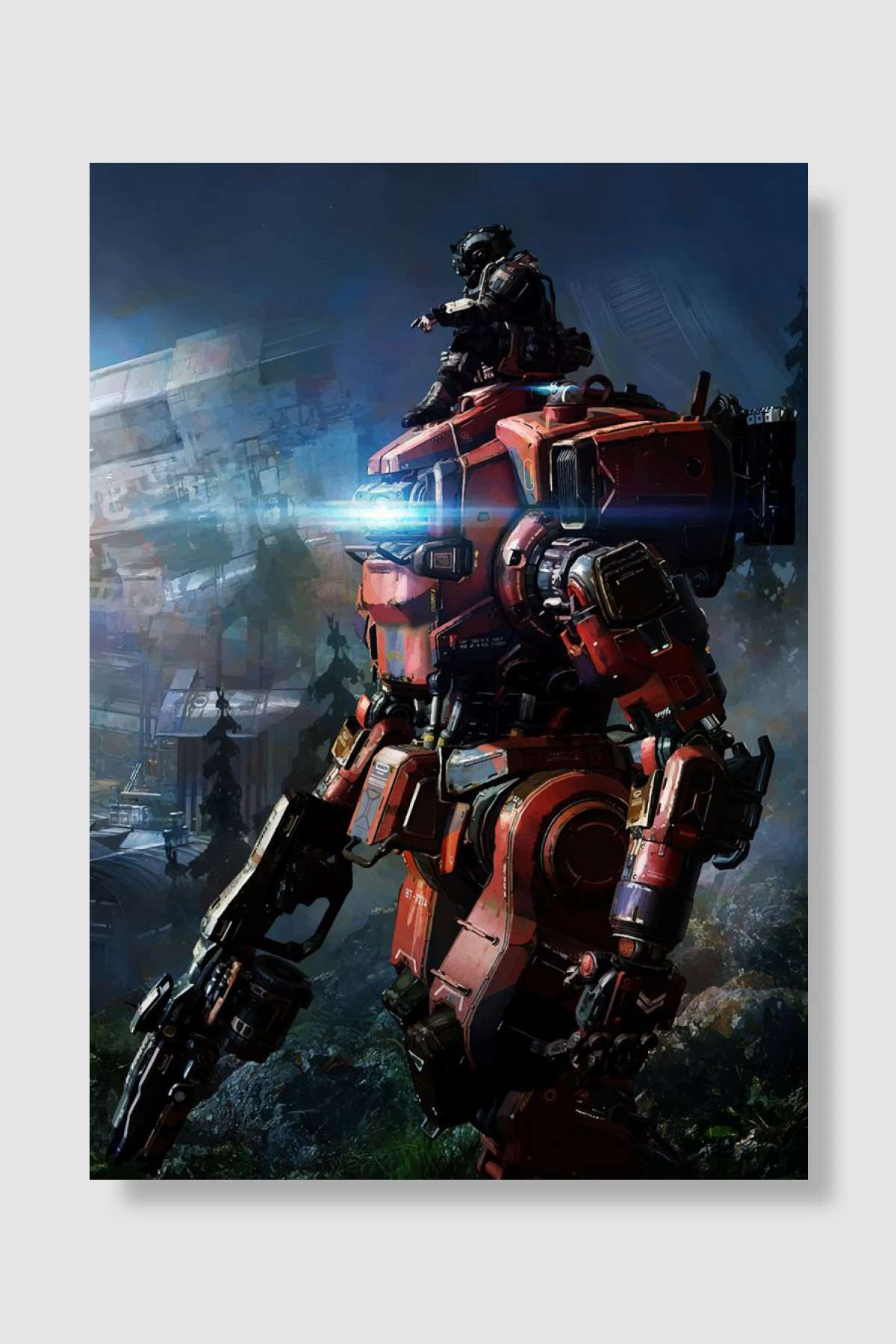 titanfall 2 Oyun Poster Çerçevesiz Yüksek Kalite Oyun Afiş Duvar Poster - En İyi Fiyatlarla