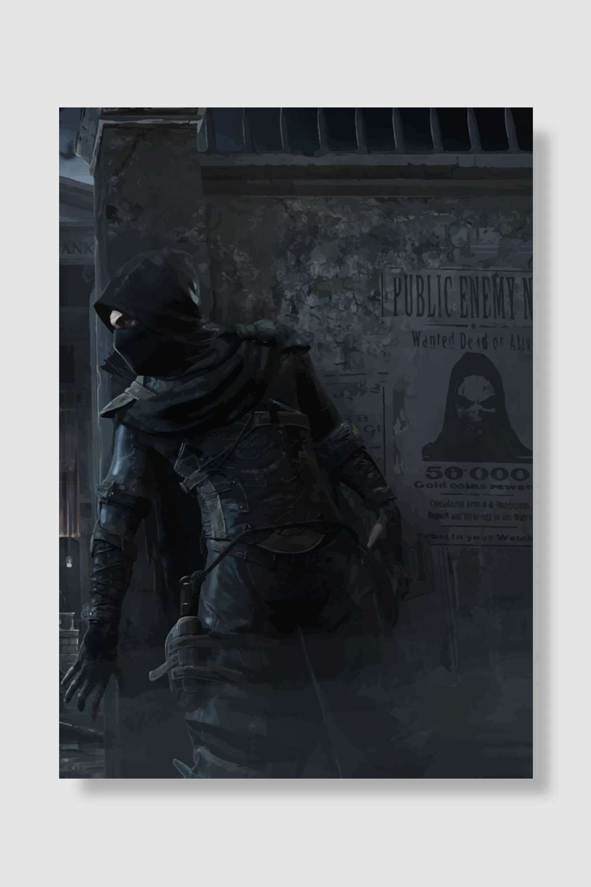 Thief Oyun Poster Çerçevesiz Yüksek Kalite Oyun Afiş Duvar Poster - En İyi Fiyatlarla