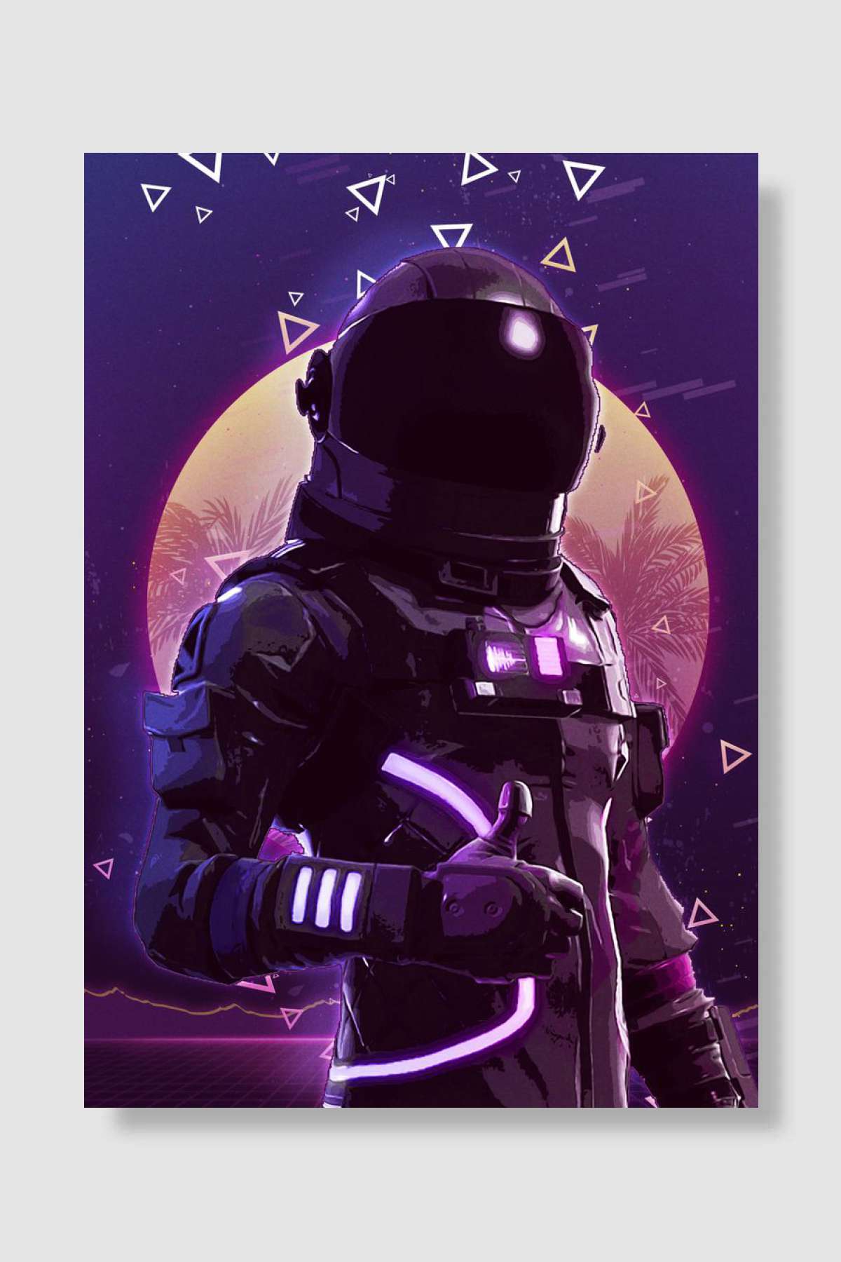 Robot Oyun Poster Çerçevesiz Yüksek Kalite Oyun Afiş Duvar Poster - En İyi Fiyatlarla