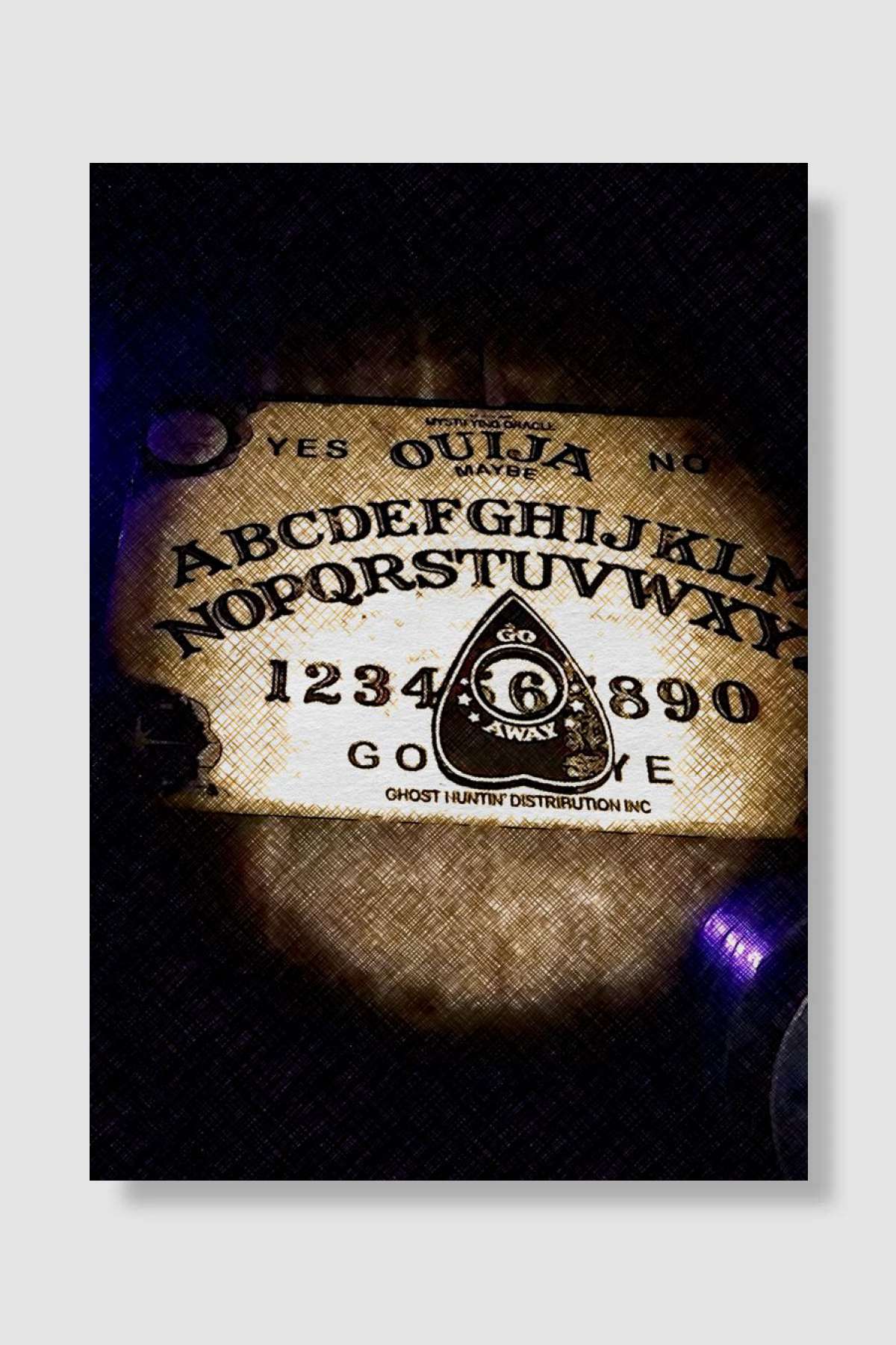 Ouija Board Oyun Poster Çerçevesiz Yüksek Kalite Oyun Afiş Duvar Poster