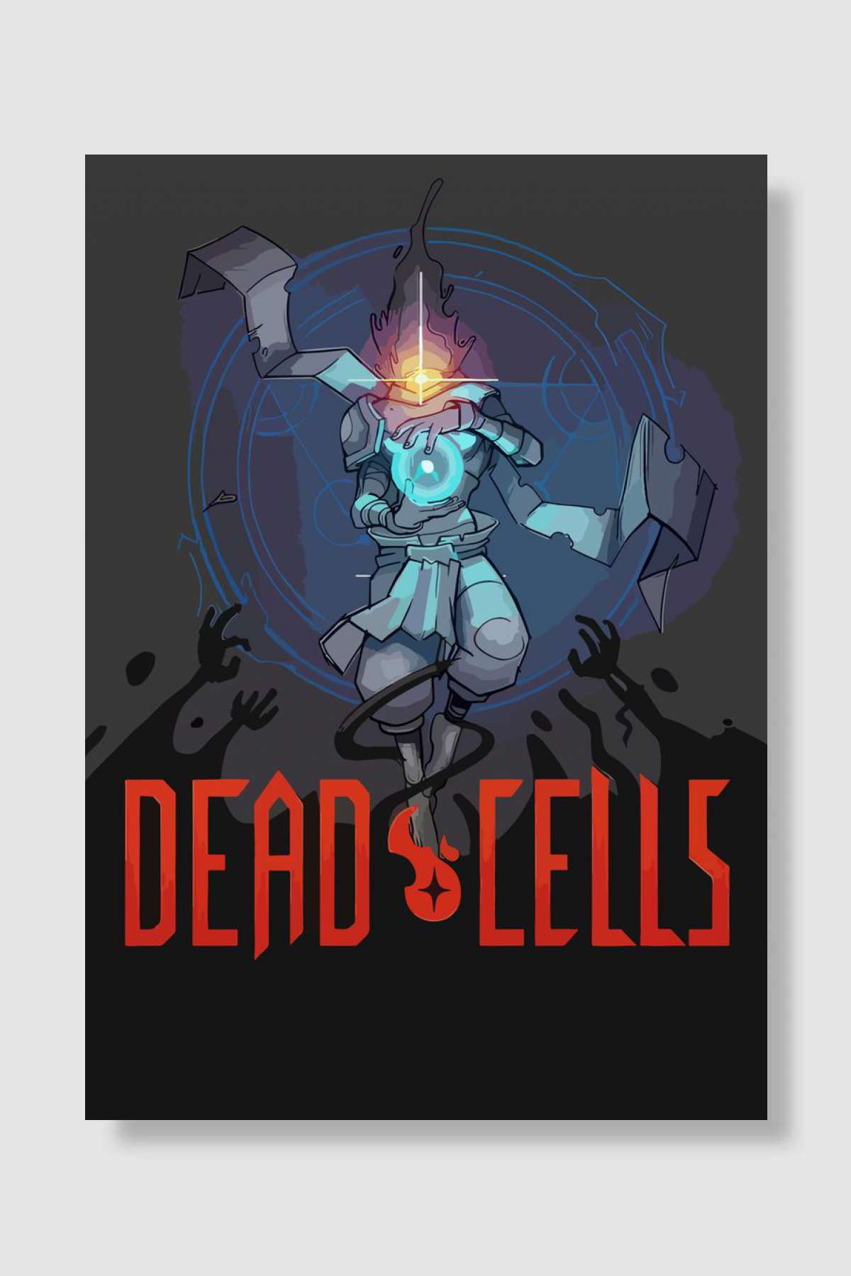 dead cells Oyun Poster Çerçevesiz Yüksek Kalite Oyun Afiş Duvar Poster