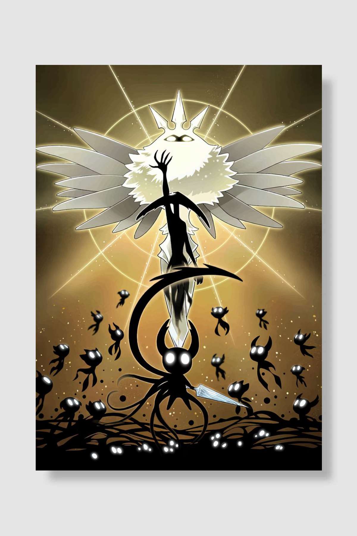 Hollow Knight Oyun Poster Çerçevesiz Yüksek Kalite Oyun Afiş Duvar Poster - En İyi Fiyatlarla