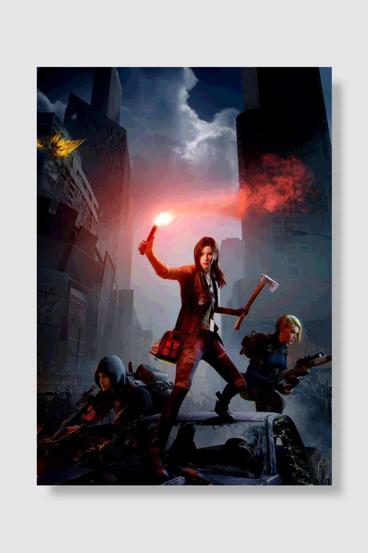 Remnant undawn invasion Oyun Poster Çerçevesiz Yüksek Kalite Oyun Afiş Duvar Poster - En İyi Fiyatlarla