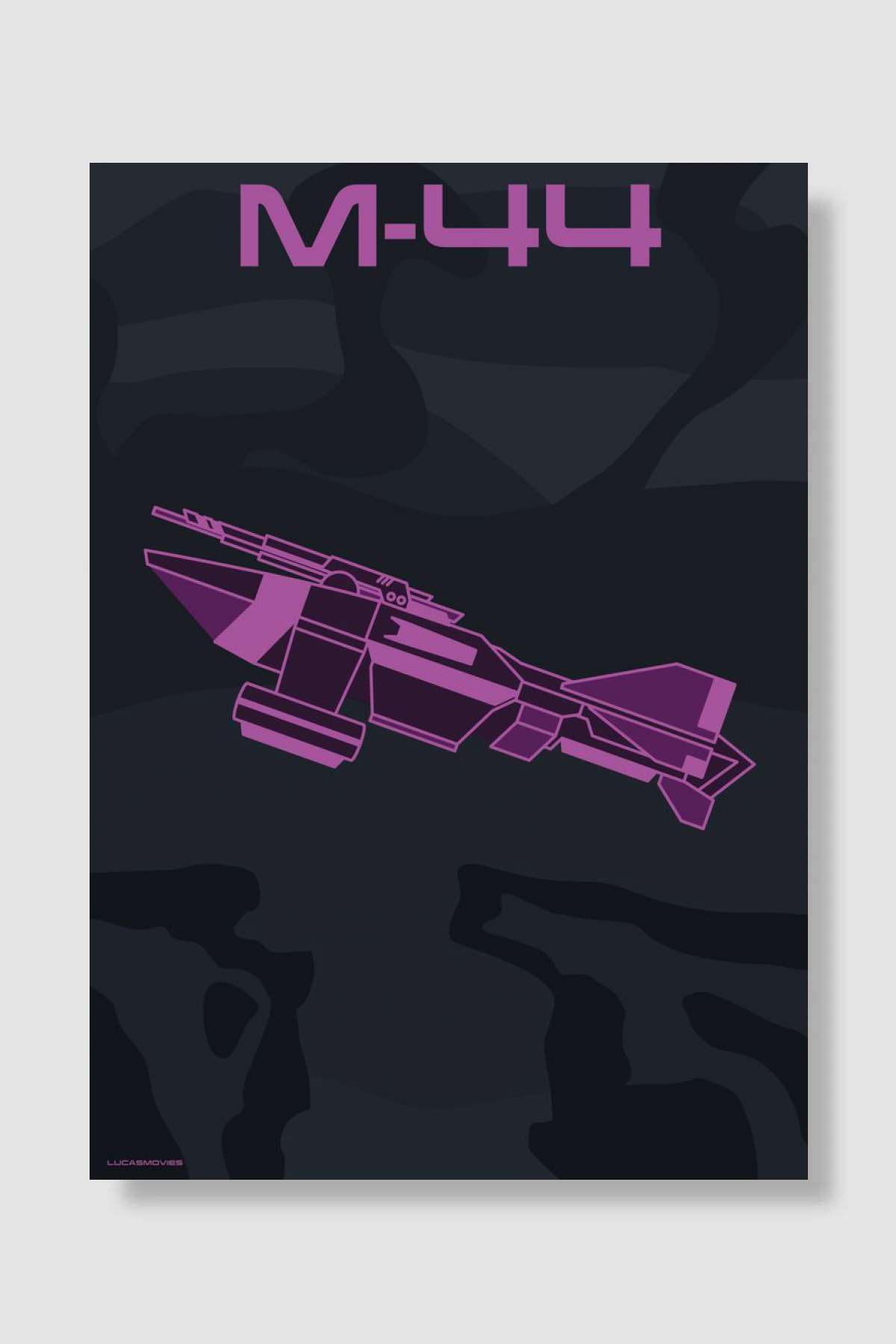 M44 Hammerhead Mass Effect Oyun Poster Çerçevesiz Yüksek Kalite Oyun Afiş Duvar Poster - En İyi Fiyatlarla