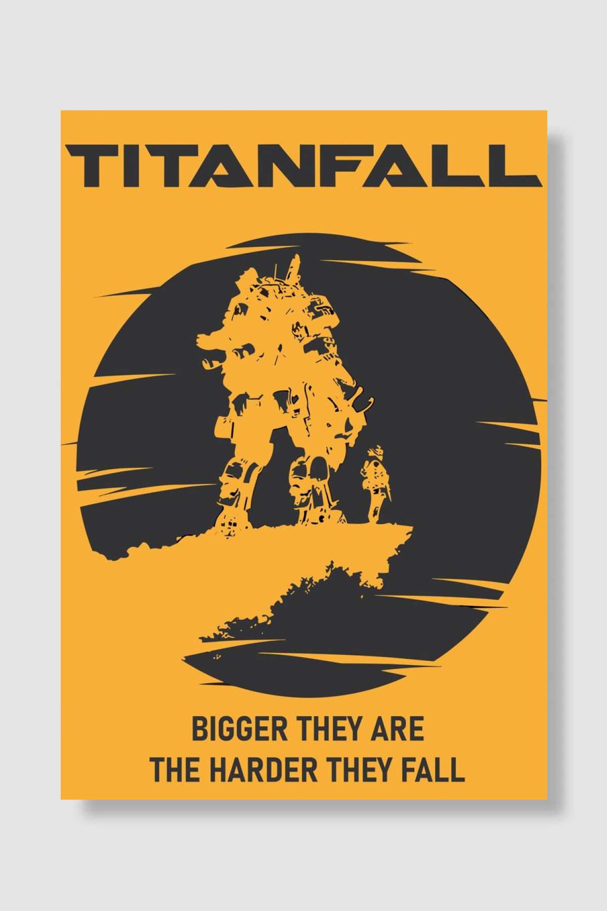 Titanfall Oyun Poster Çerçevesiz Yüksek Kalite Oyun Afiş Duvar Poster - En İyi Fiyatlarla