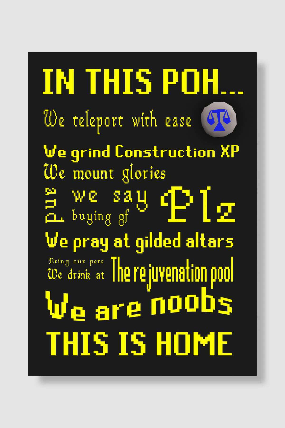 In this POH Oyun Poster Çerçevesiz Yüksek Kalite Oyun Afiş Duvar Poster - En İyi Fiyatlarla