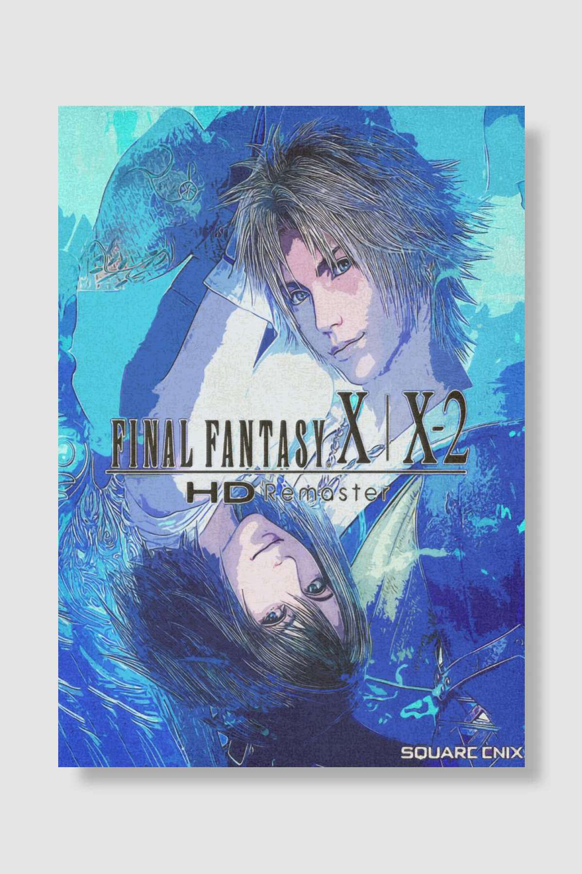 Final Fantasy X X2 Oyun Poster Çerçevesiz Yüksek Kalite Oyun Afiş Duvar Poster - En İyi Fiyatlarla