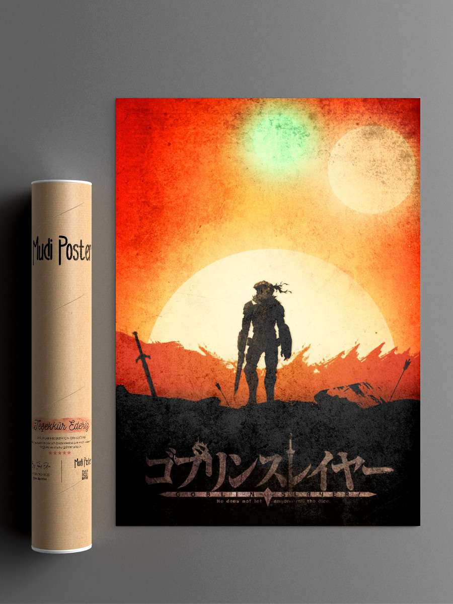 Goblin Slayer Anime Poster Çerçevesiz Yüksek Kalite Anime Duvar Poster