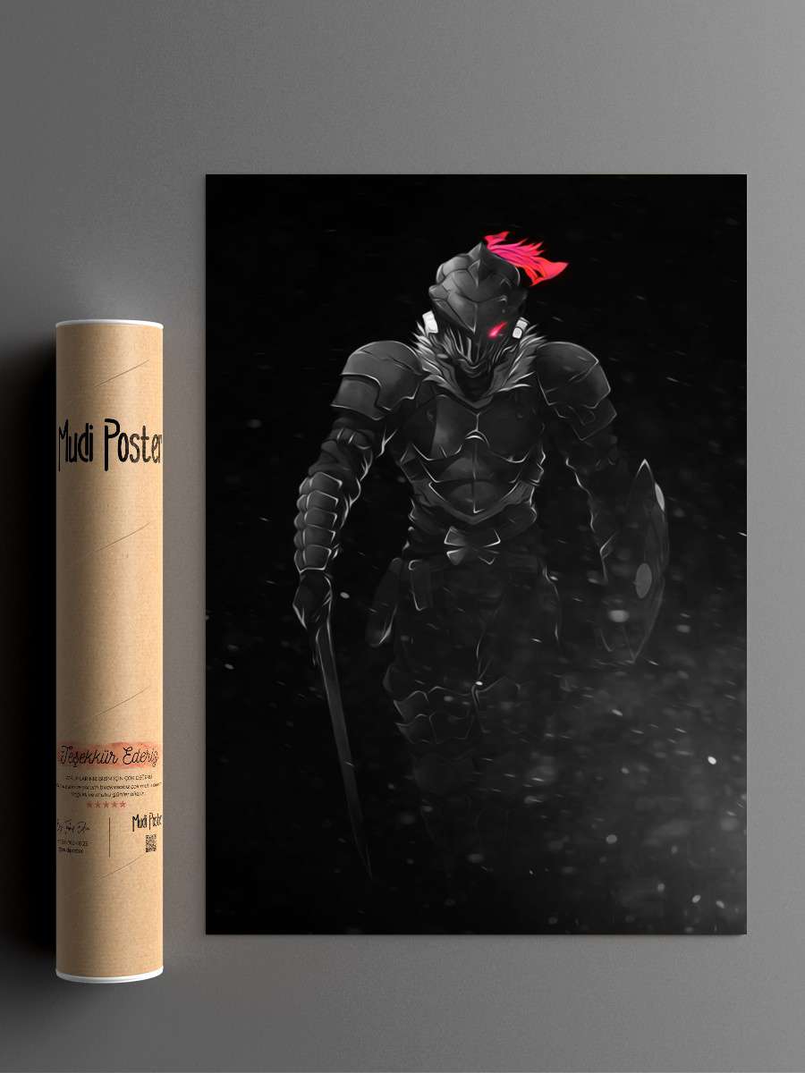 Goblin Slayer Anime Poster Çerçevesiz Yüksek Kalite Anime Duvar Poster