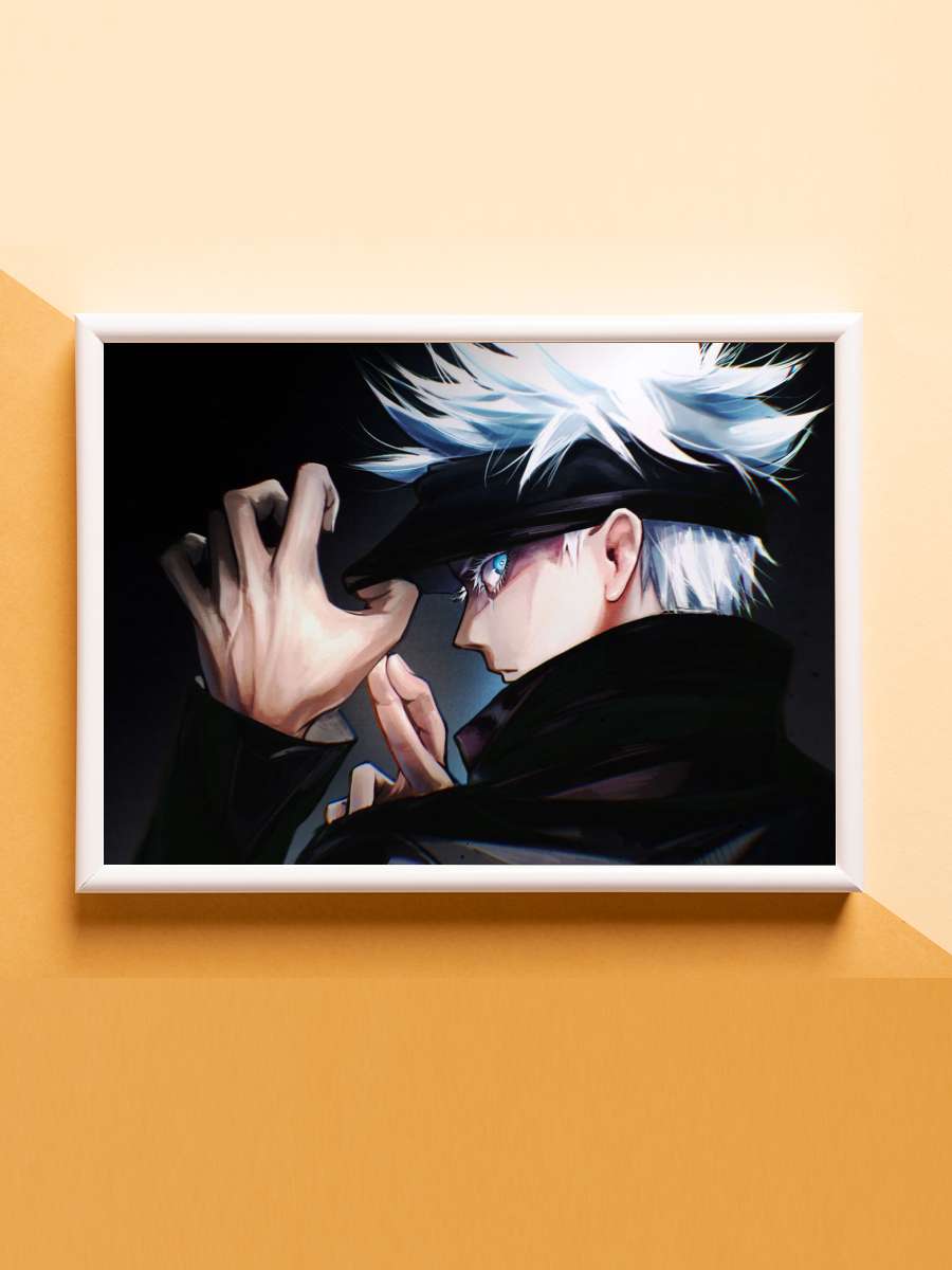 Gojo jujutsu kaisen Anime Poster Çerçevesiz Yüksek Kalite Anime Duvar Poster