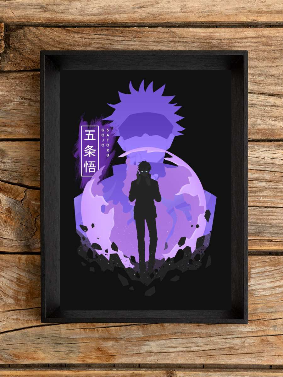 Gojo Satoru Anime Poster Çerçevesiz Yüksek Kalite Anime Duvar Poster
