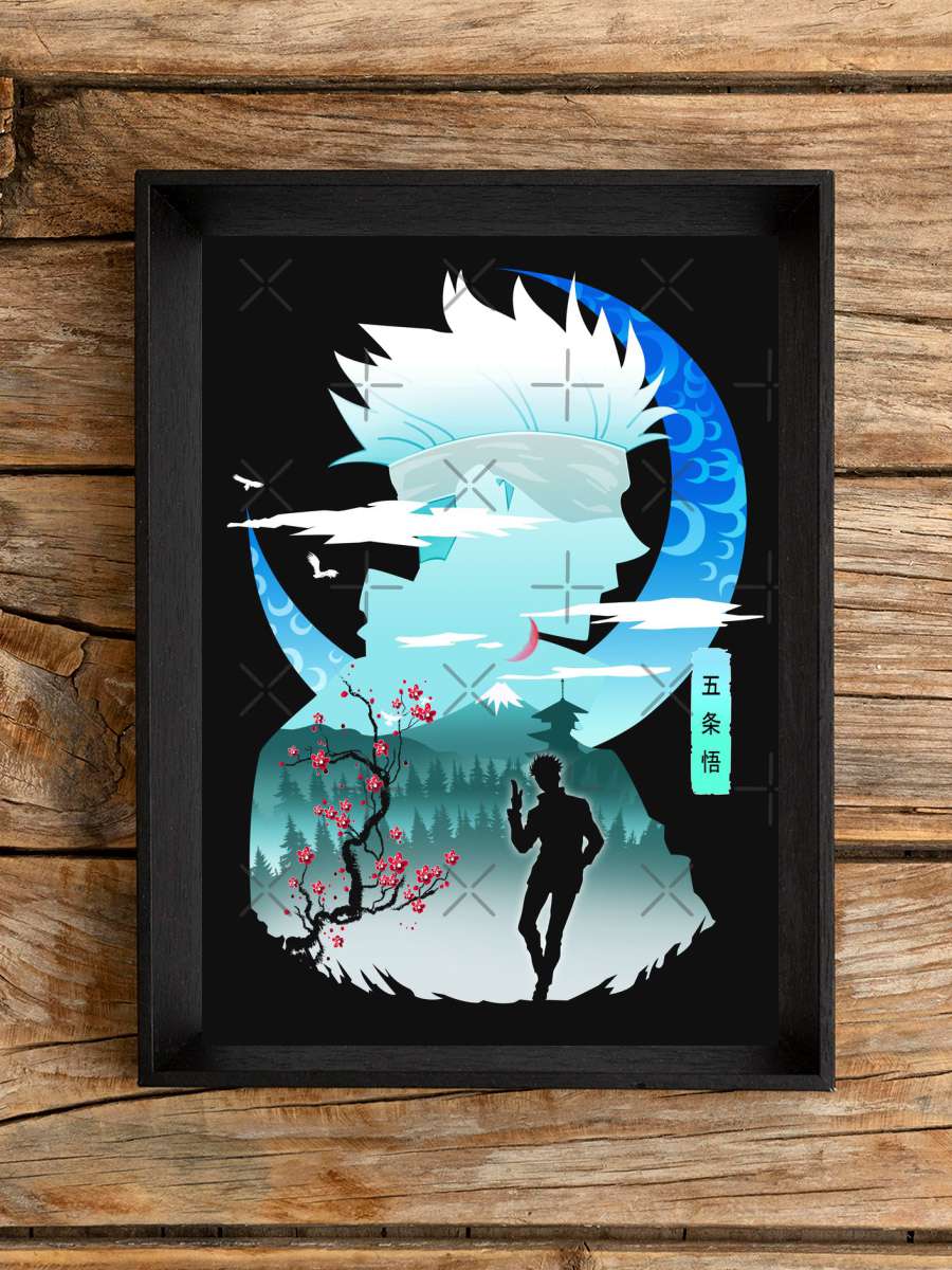 Gojo Satoru Anime Poster Çerçevesiz Yüksek Kalite Anime Duvar Poster