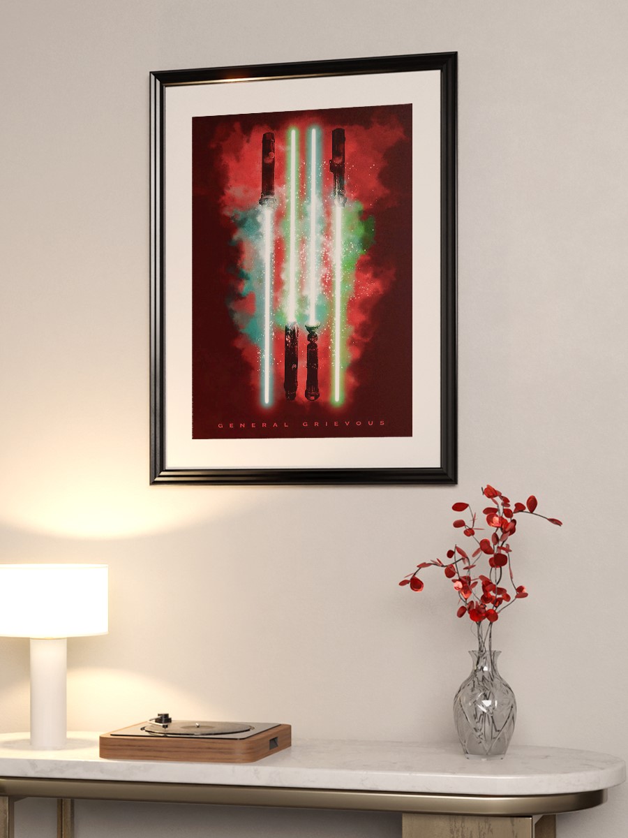 Grevious Poster, Çerçevesiz Tv Film Poster