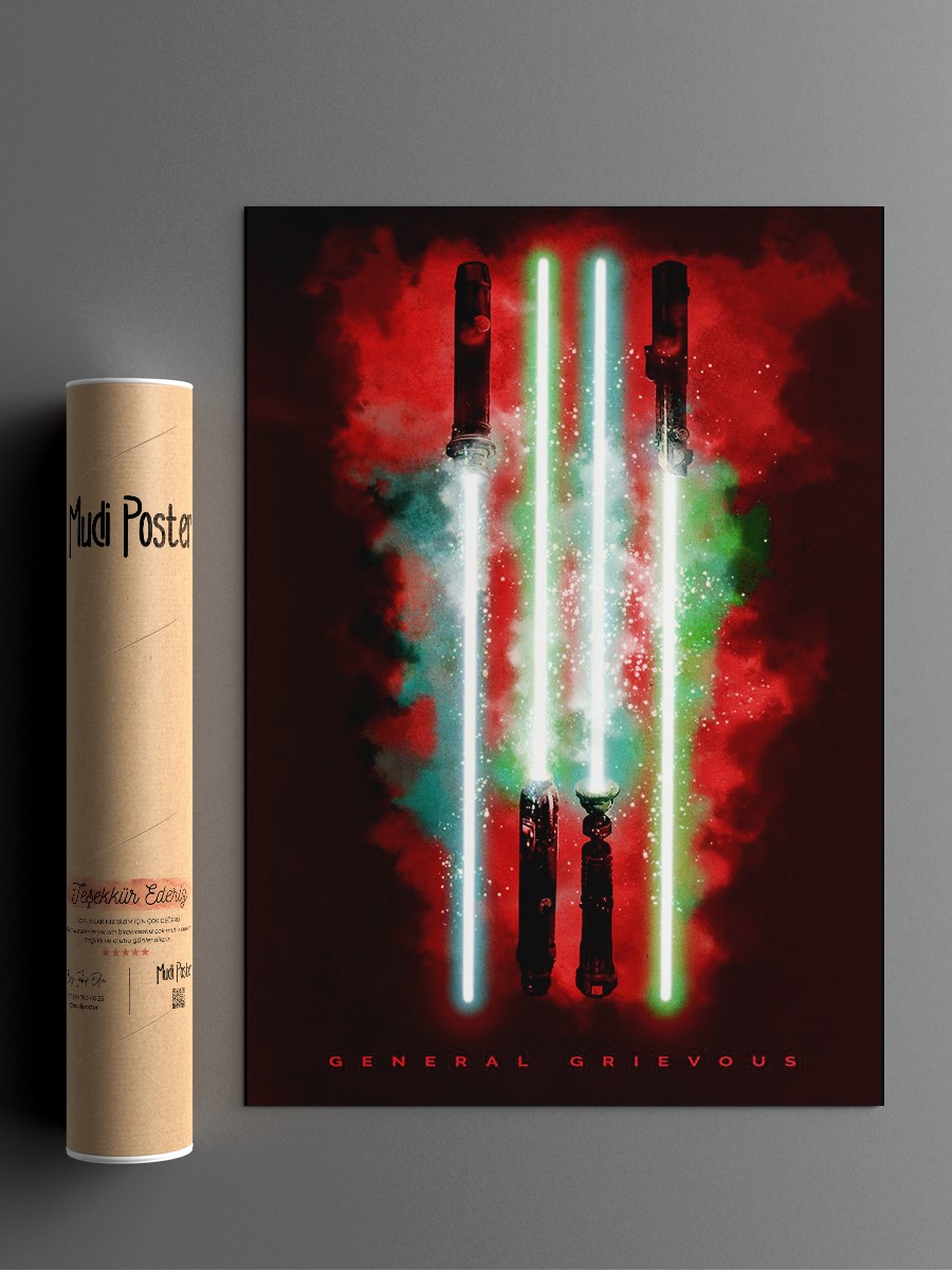 Grevious Poster, Çerçevesiz Tv Film Poster
