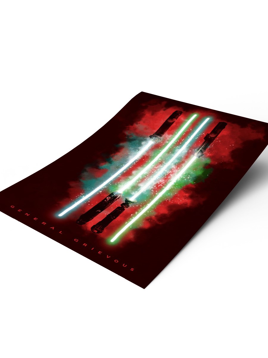 Grevious Poster, Çerçevesiz Tv Film Poster