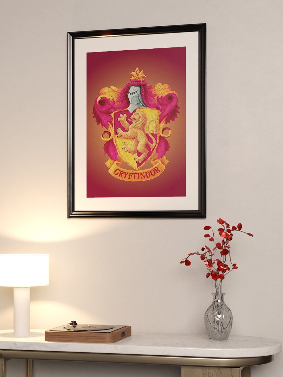 Gryffindor Insignia Poster, Çerçevesiz Tv Film Poster
